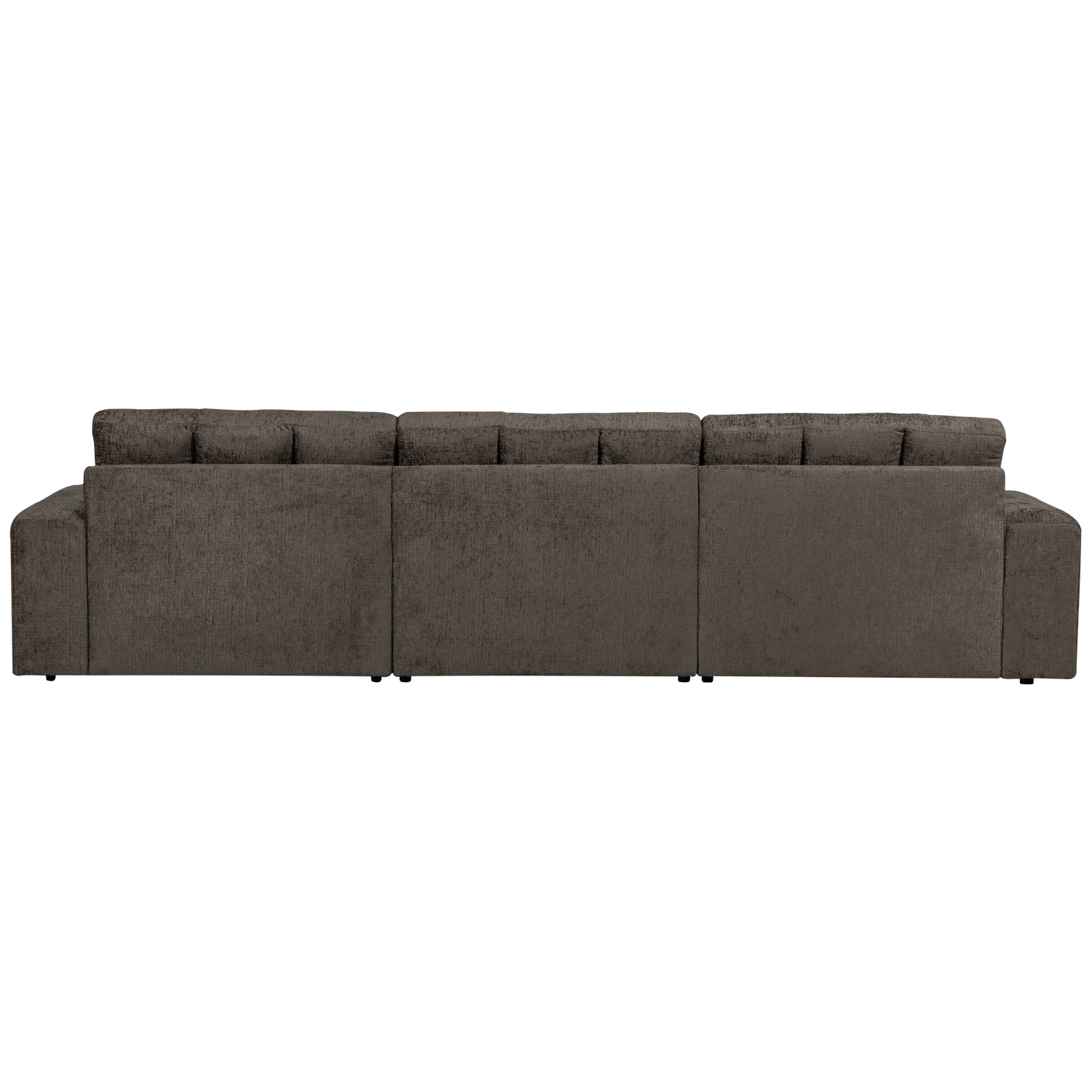 Ecksofa Sofa SECOND DATE Bezug Struktur Velvet mountain Chaiselongue rechts