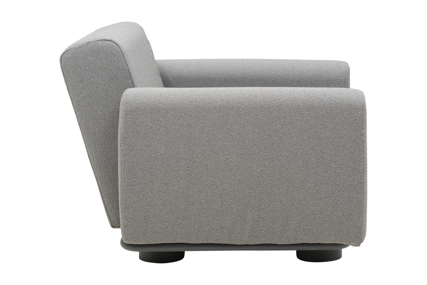 Gartensessel Lounge Sessel Bolster anthrazit 