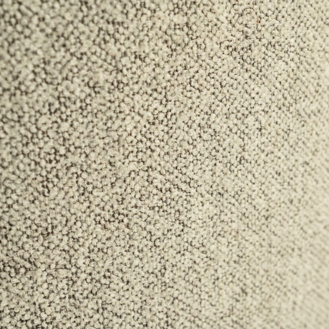 Pouf Sitzhocker Sitzpouf rund taupe 80 cm