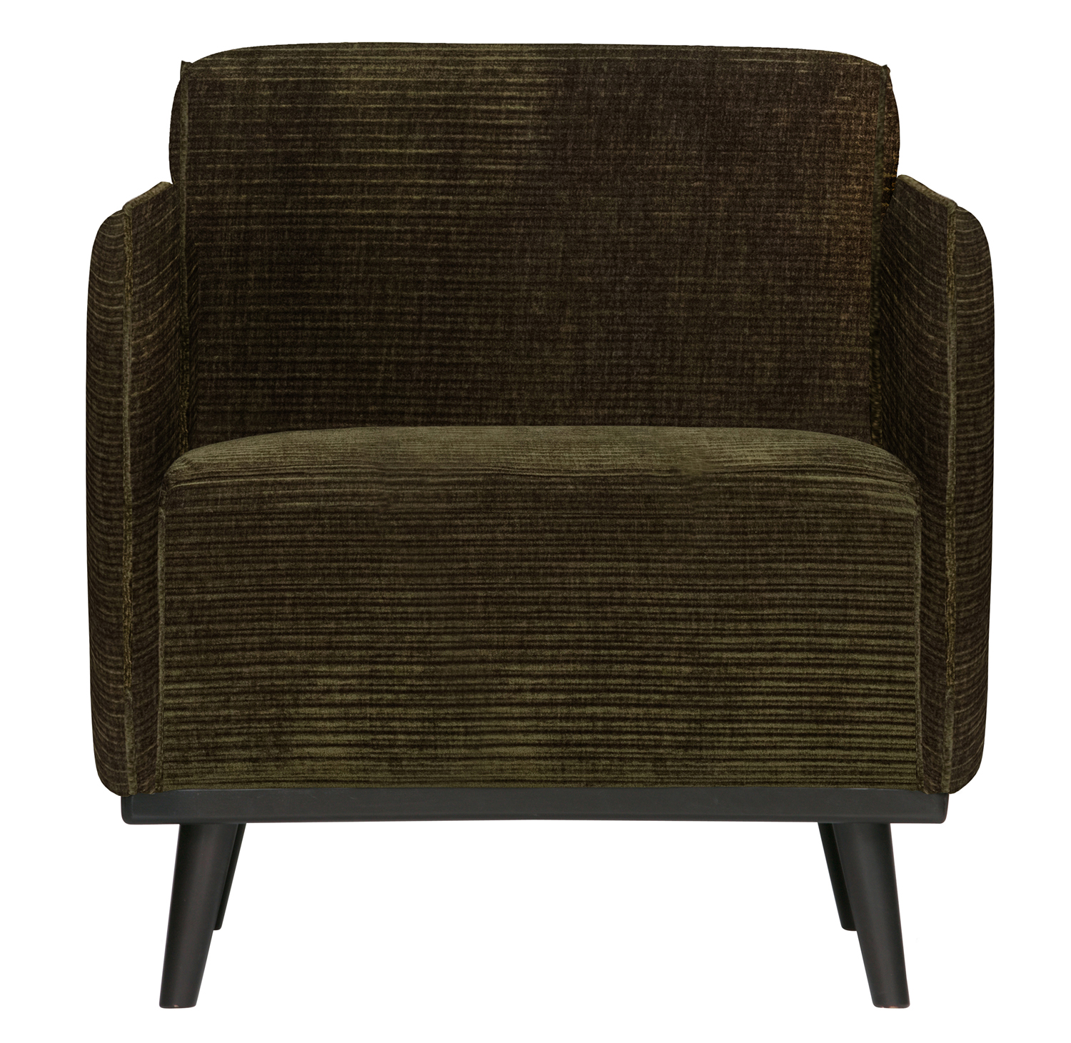 Armlehnsessel Statement Rib Cord warmgrün Sessel