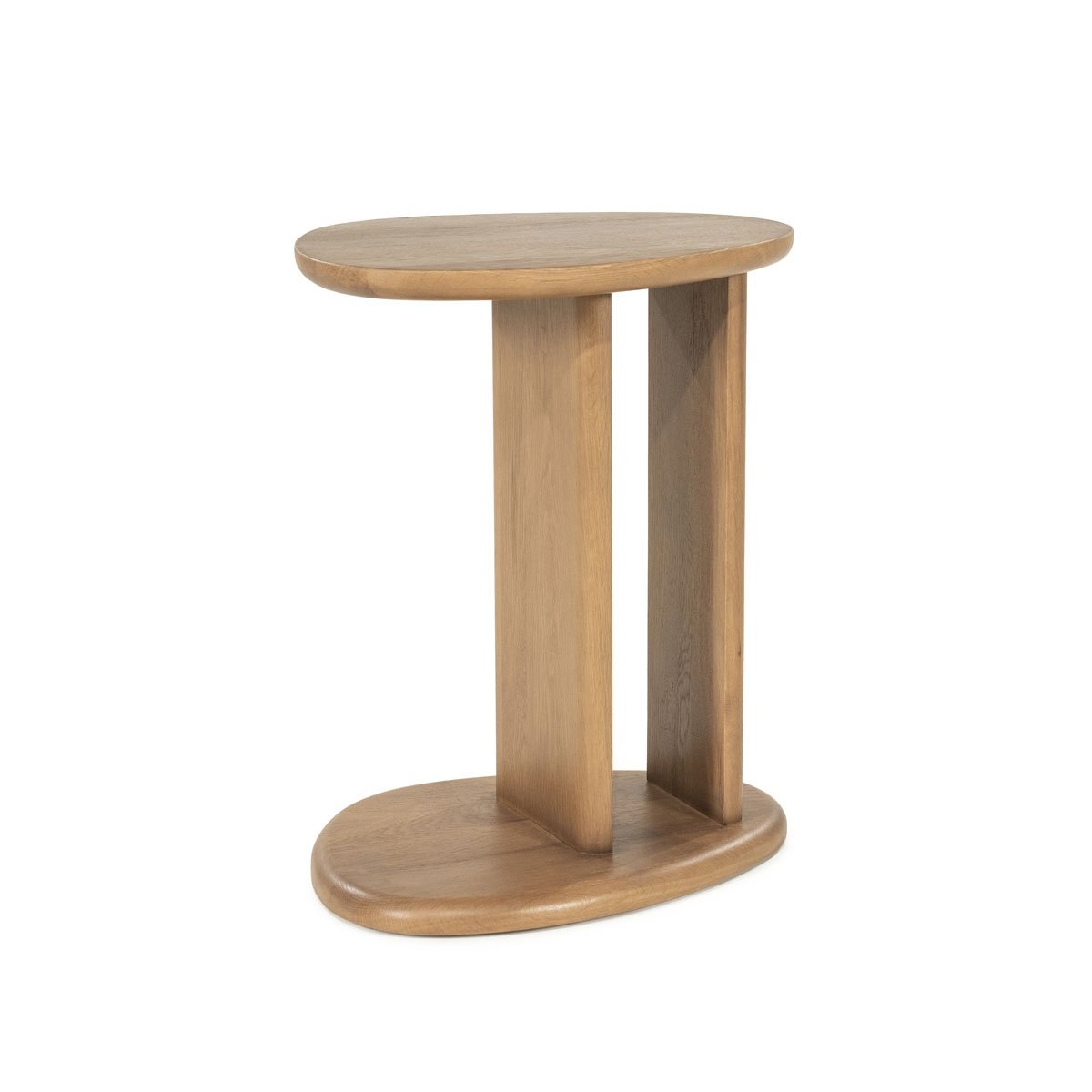 Beistelltisch Lori H 55 cm Eiche Massivholz hellbraun