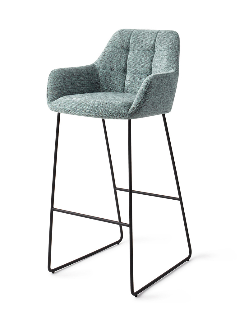 Barhocker Sitzhöhe 75 cm NOTO grün blau Barstuhl