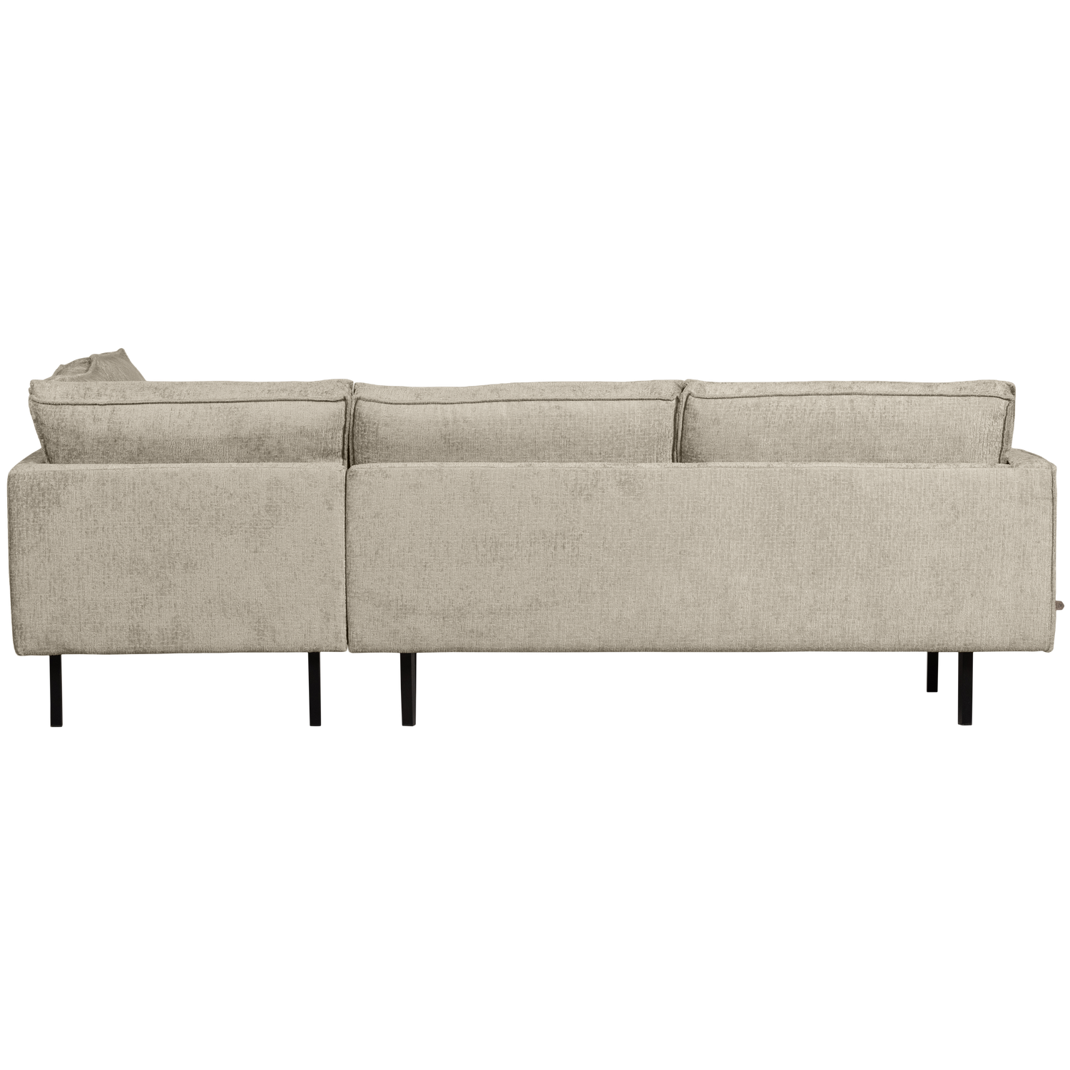 Eckgarnitur Rodeo Struktur Samt wheatfield Couch Sofa Ecksofa Longchair rechts