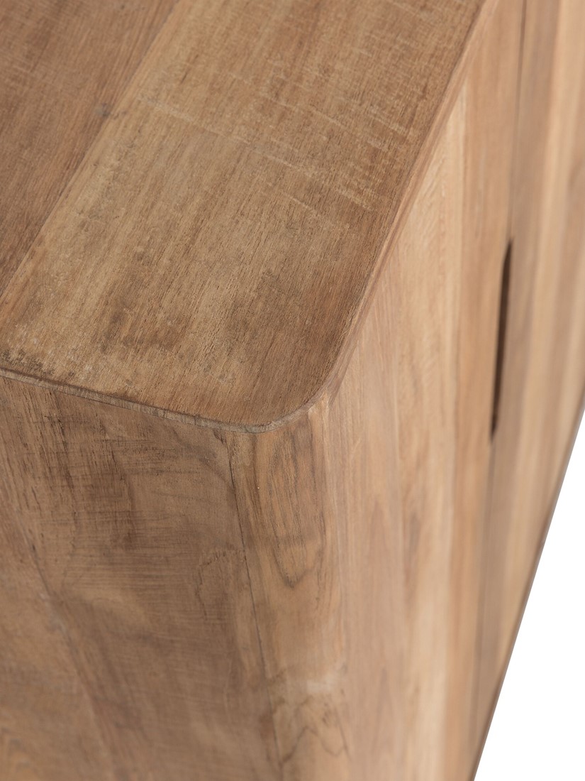 Kommode Bliss H 130 cm recyceltes Teakholz Schrank