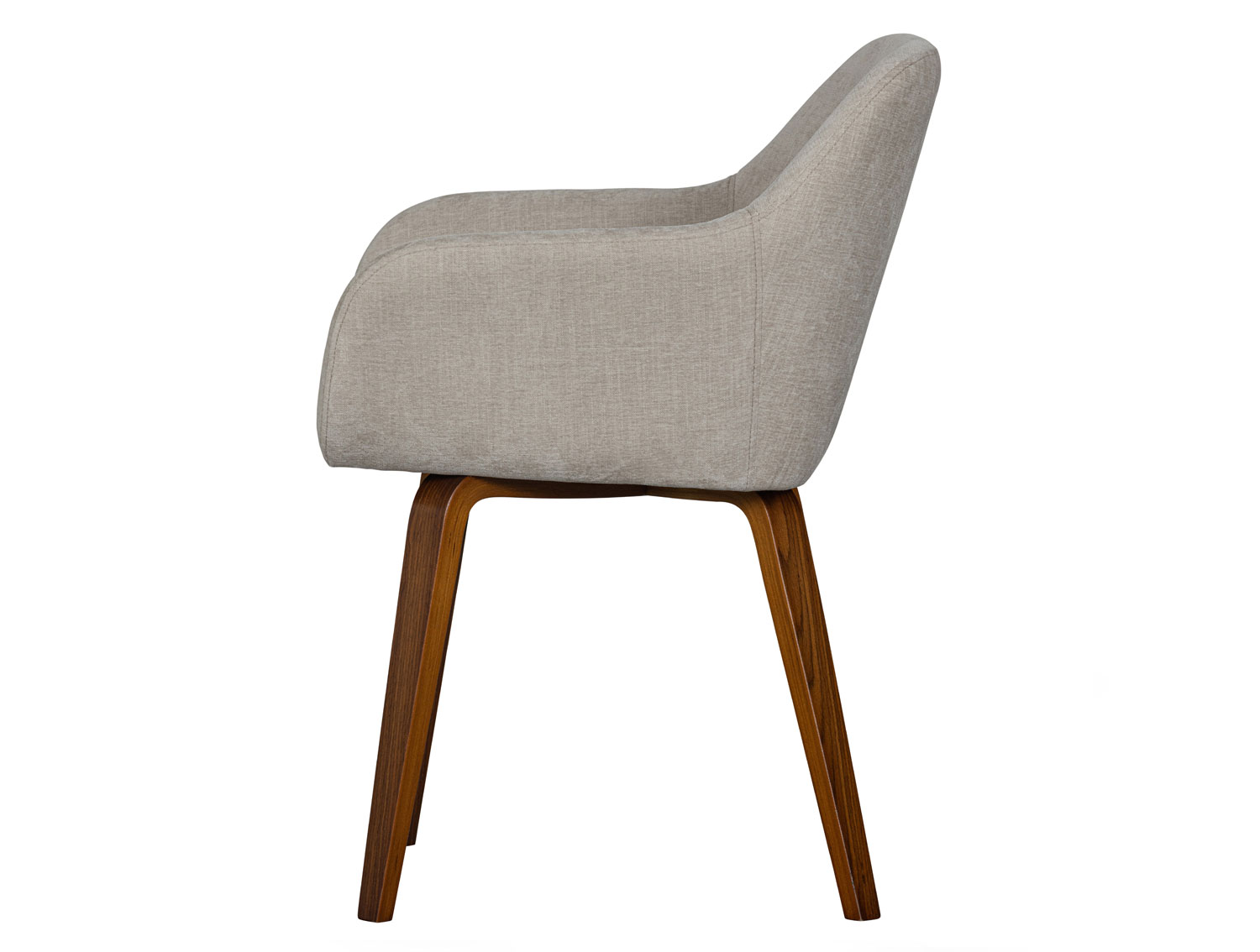 2er Set Esszimmerstuhl Base Samt Melange sandfarben