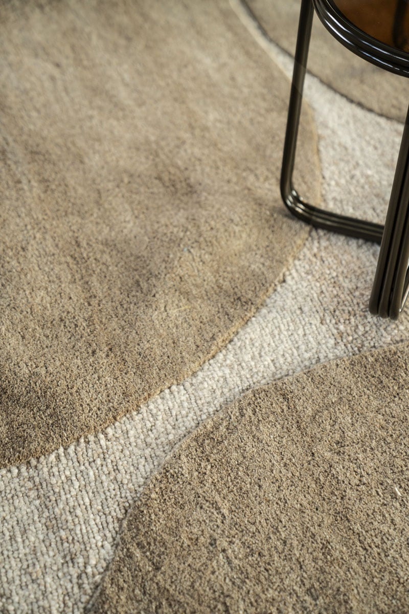 Vintage Teppich Iwa 290 x 190 cm braun beige