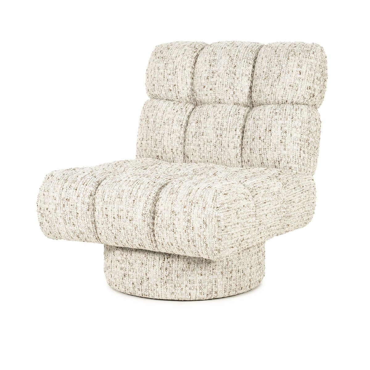 Sessel Fenna Teddystoff beige Drehsessel Relaxsessel Fernsehsessel