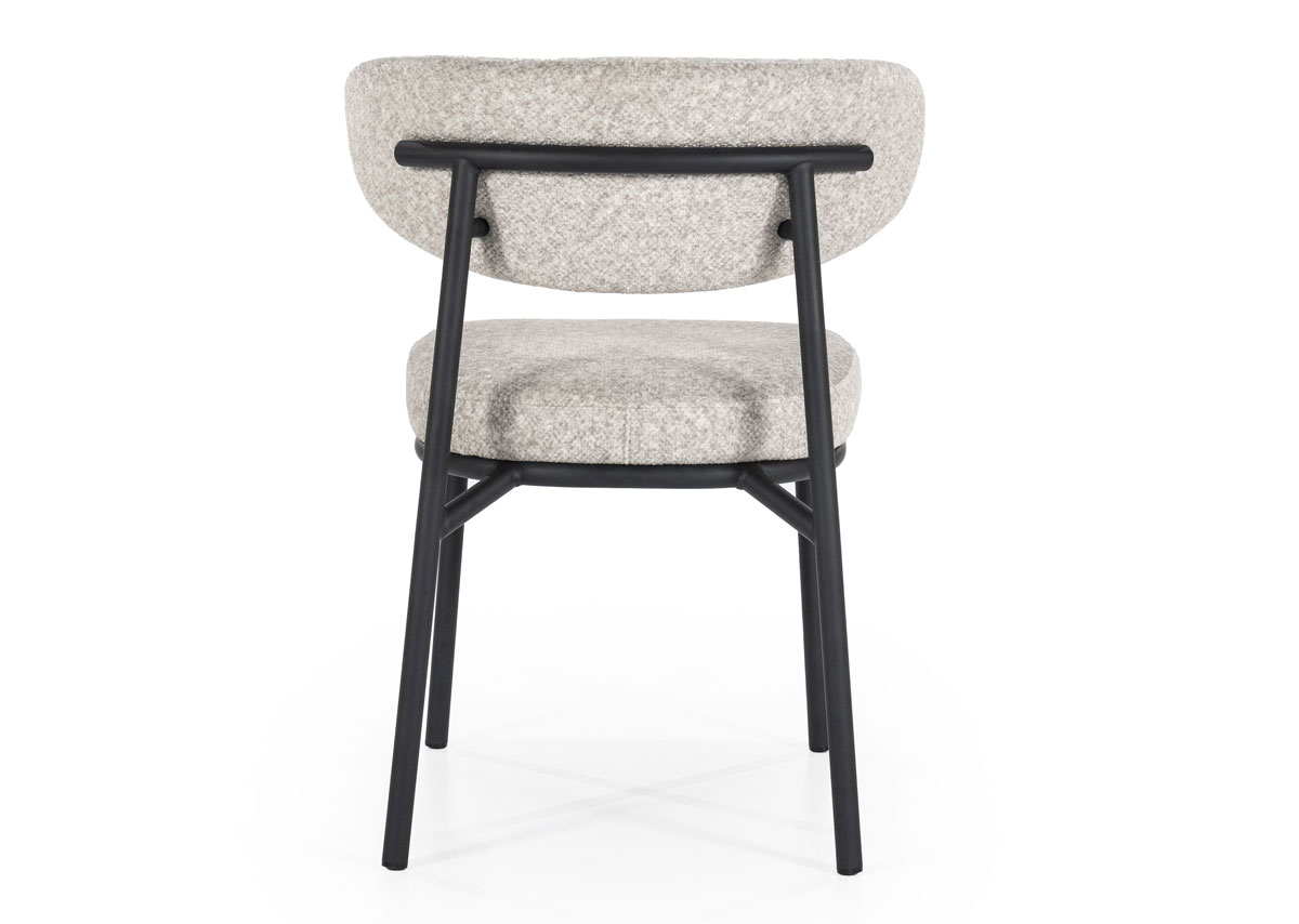 2er Set Esszimmerstuhl Stuhl Jari Bezug beige