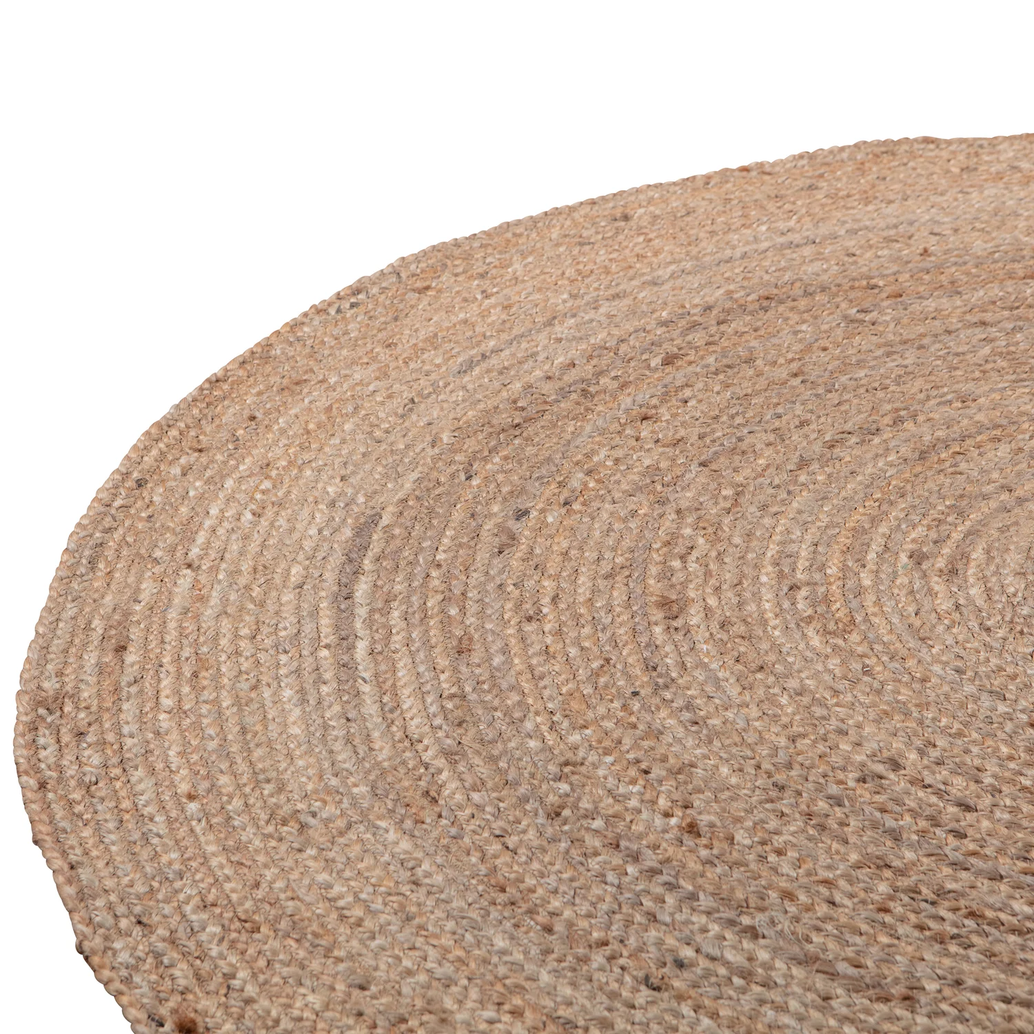 Teppich ROSS Ø 150 cm Jute natur Carpet