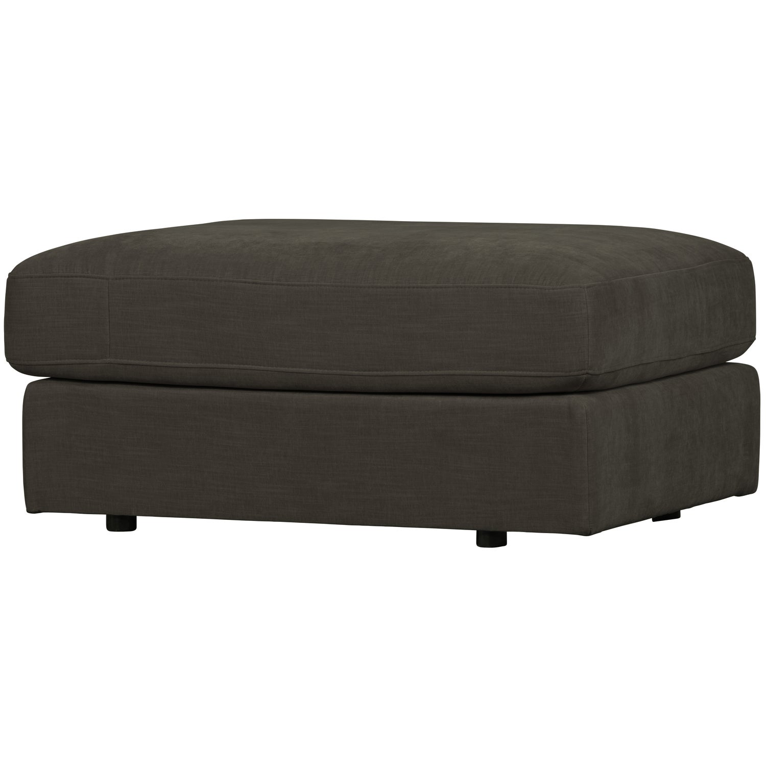 Hocker Fußhocker FAMILY Webstoff anthrazit