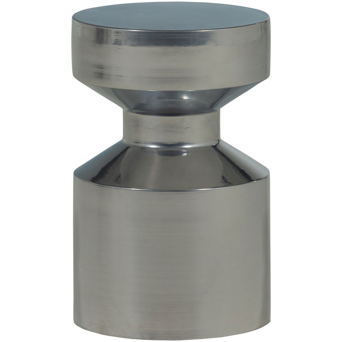 Beistelltisch FERRY Ø 30 cm Metall chrome Couchtisch Anstelltisch