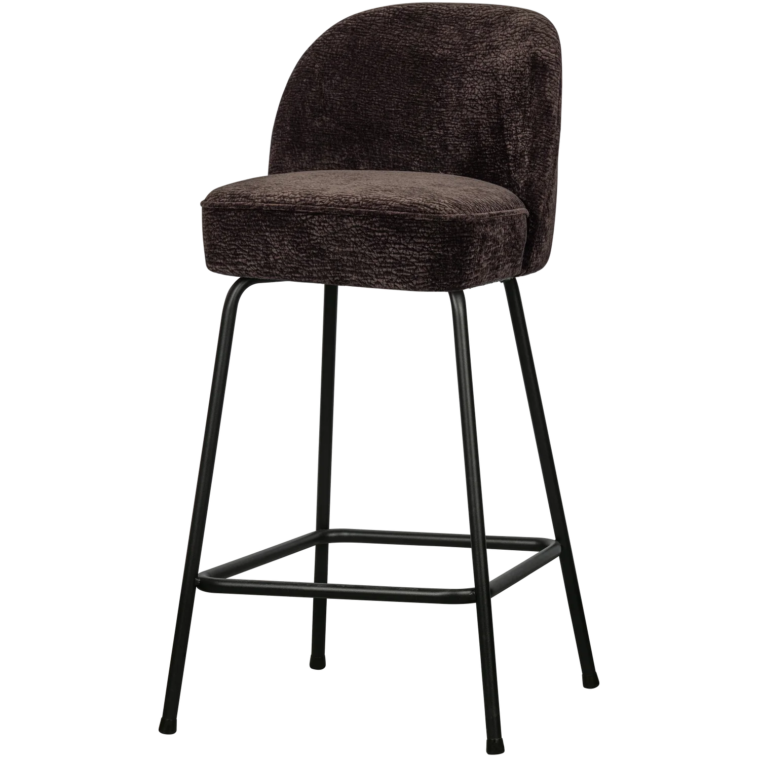 Barhocker Vogue SH 64 cm 3D Chenille dunkelbraun