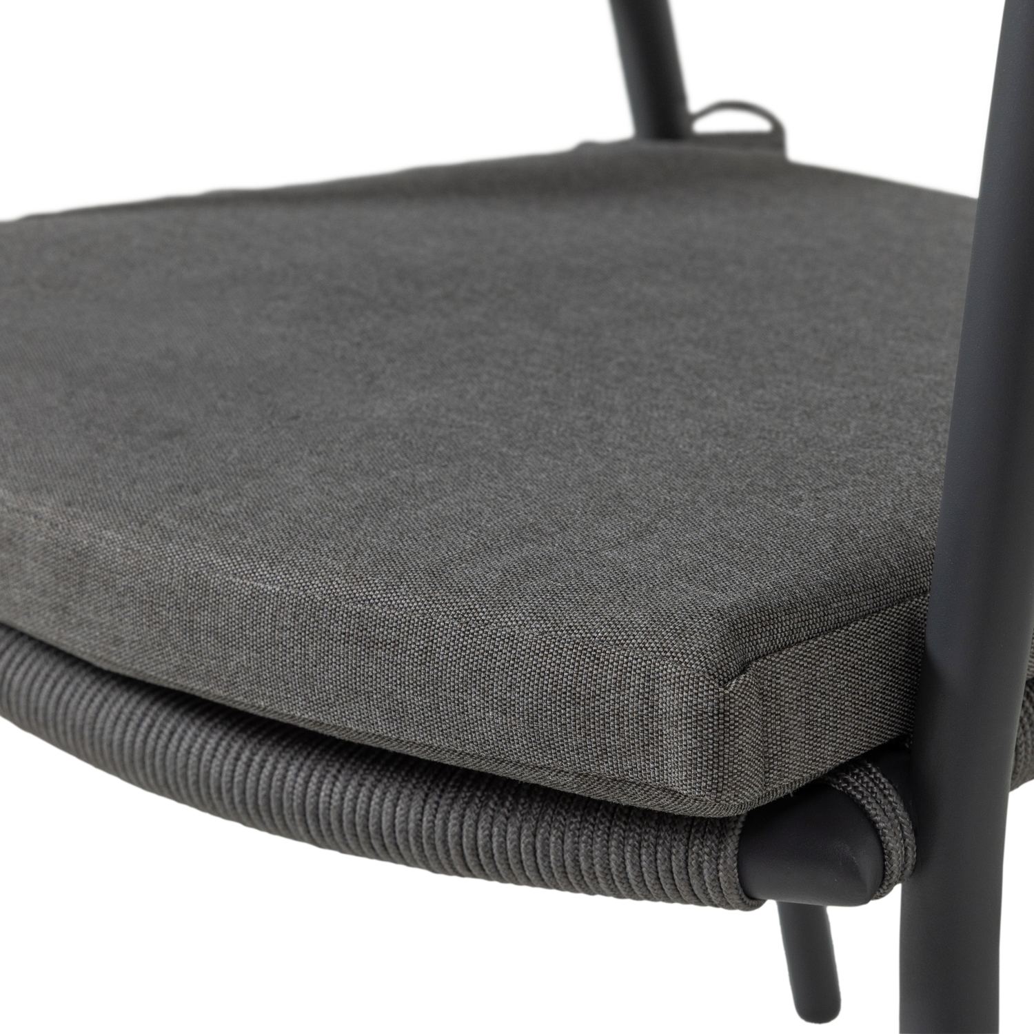 Gartenstuhl RILO Aluminium Polyester braun