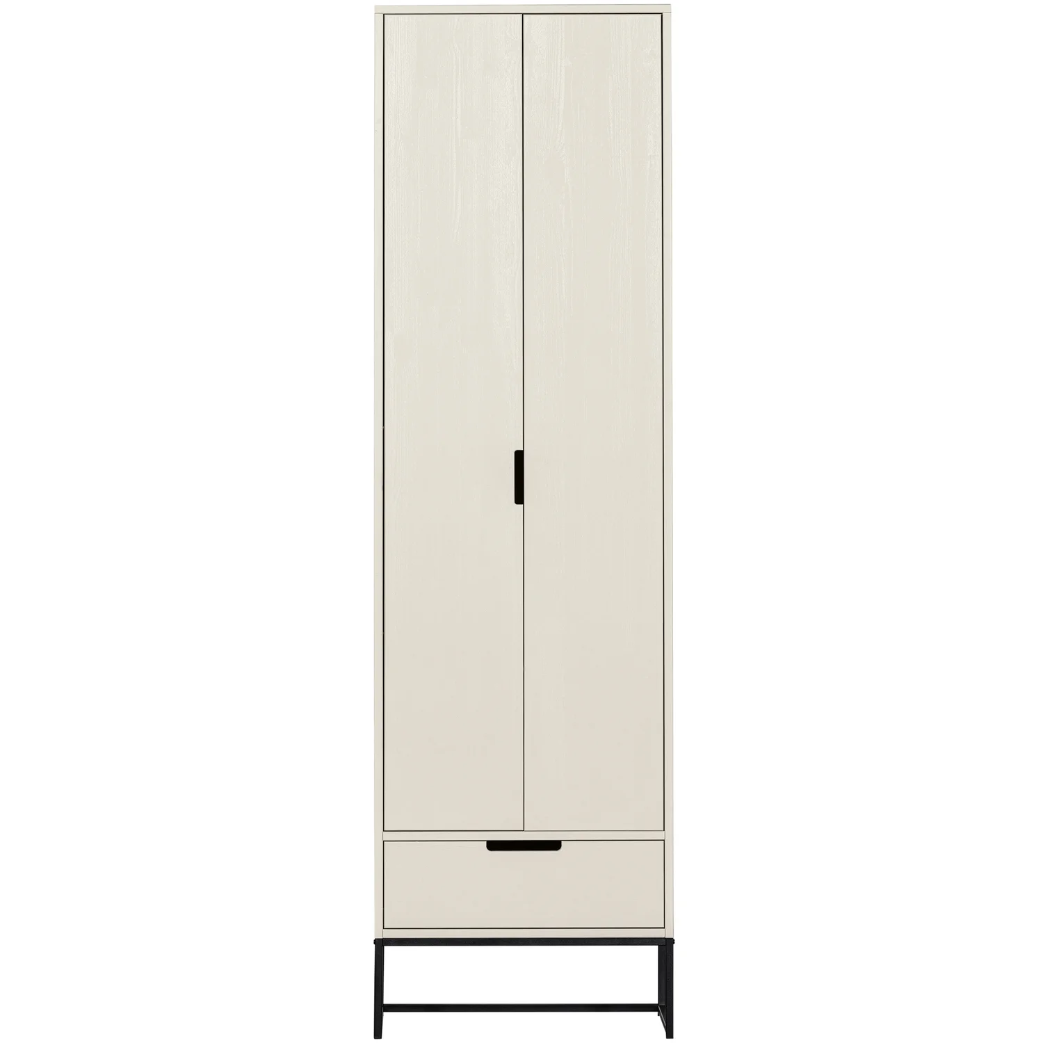 Hochschrank Schrank Silas H 210 cm Kiefernholz staubgrau