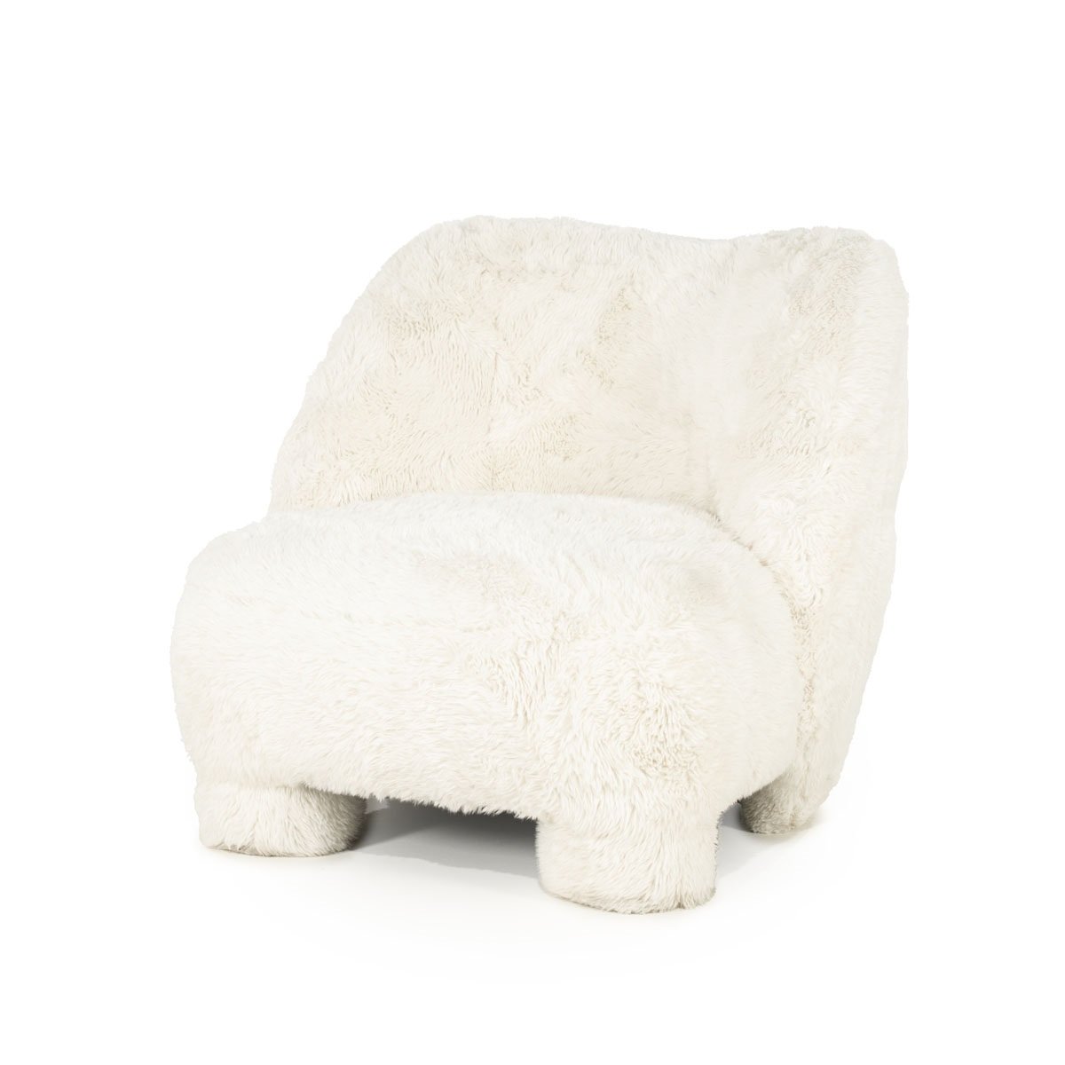 Sessel Samson Teddystoff beige Relaxsessel Fernsehsessel