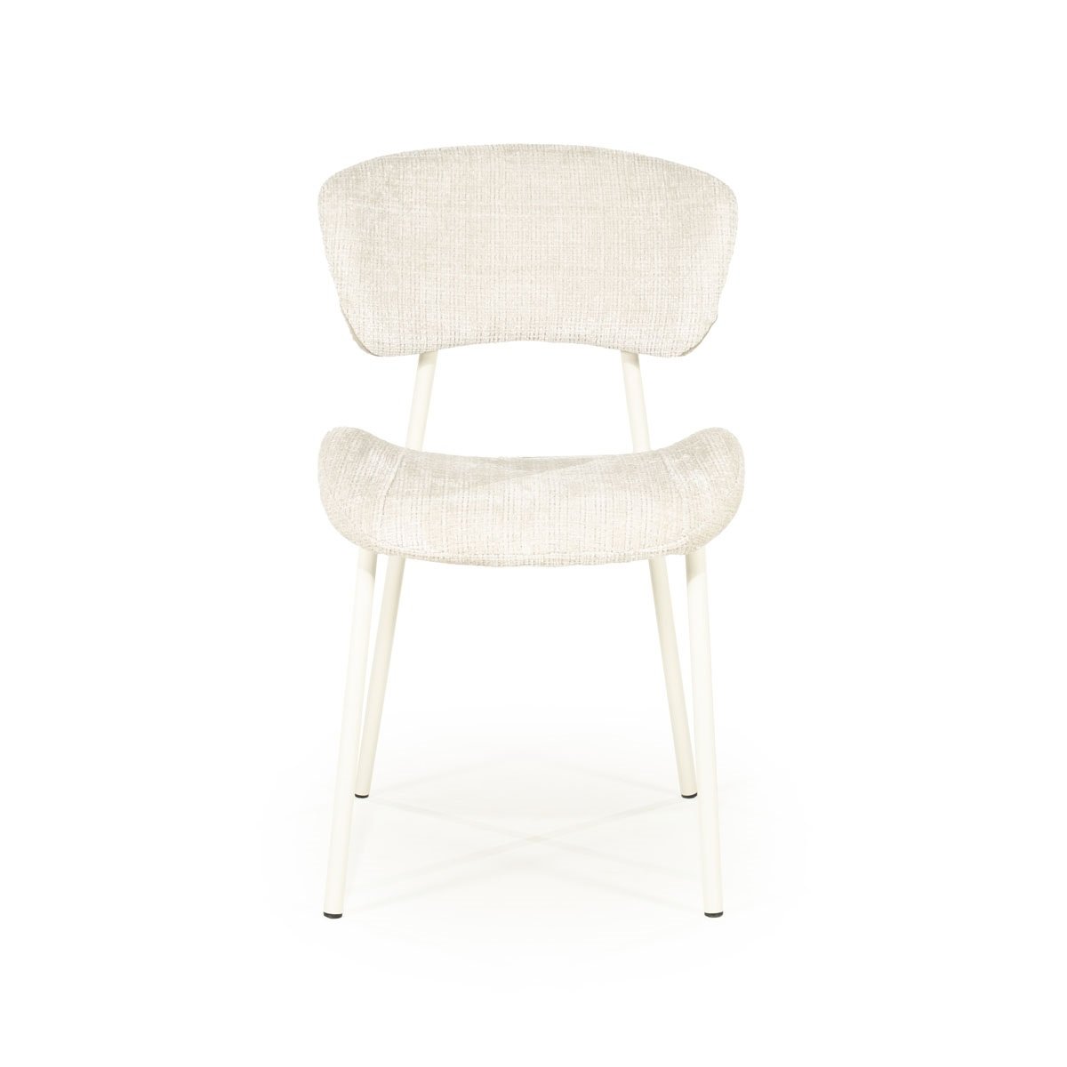 Esszimmerstuhl Dare Stoff beige Vierfußstuhl