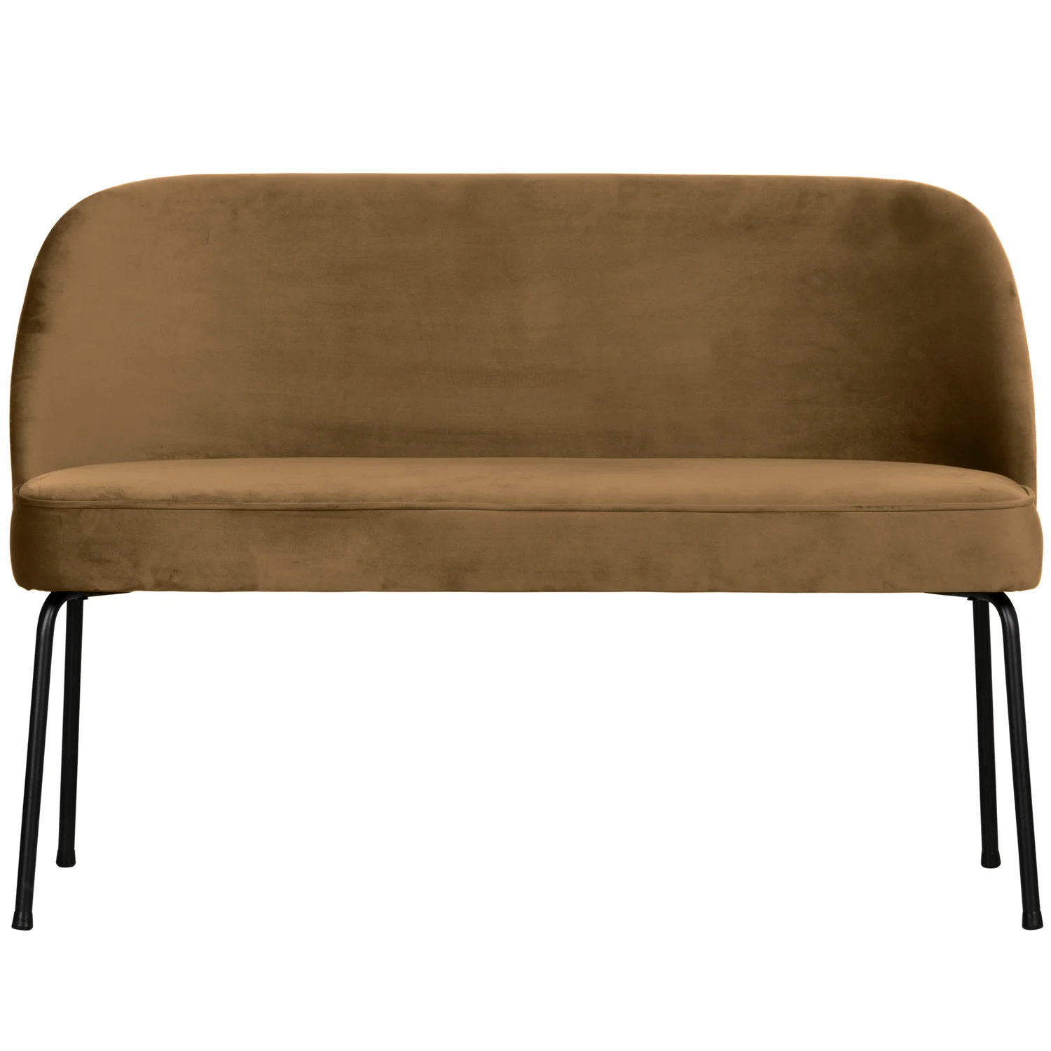 Esszimmerbank Vogue 120 cm Samt honiggelb