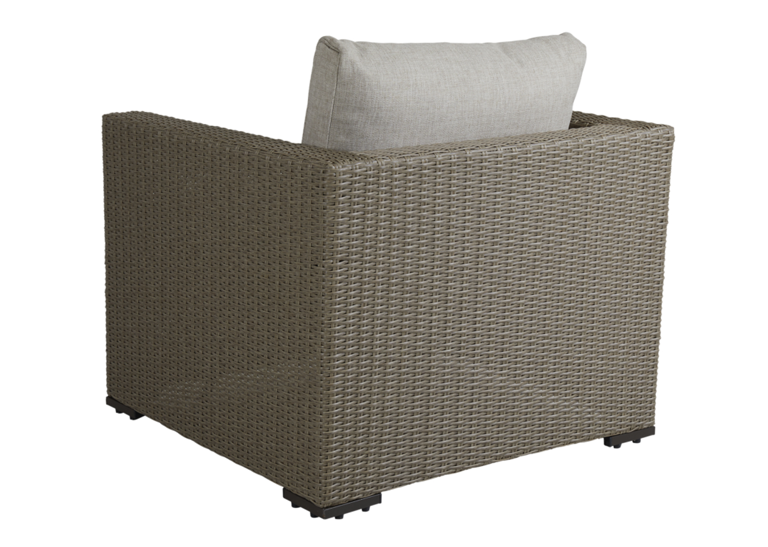 Garten Lounge Sessel Funkia Kunstrattan beige