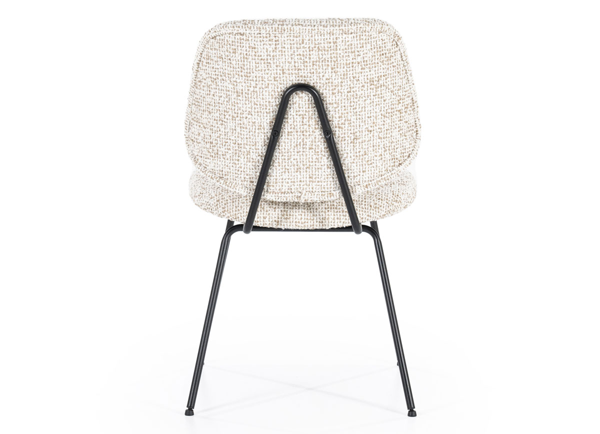Esszimmerstuhl Jon beige Stoff Maywood