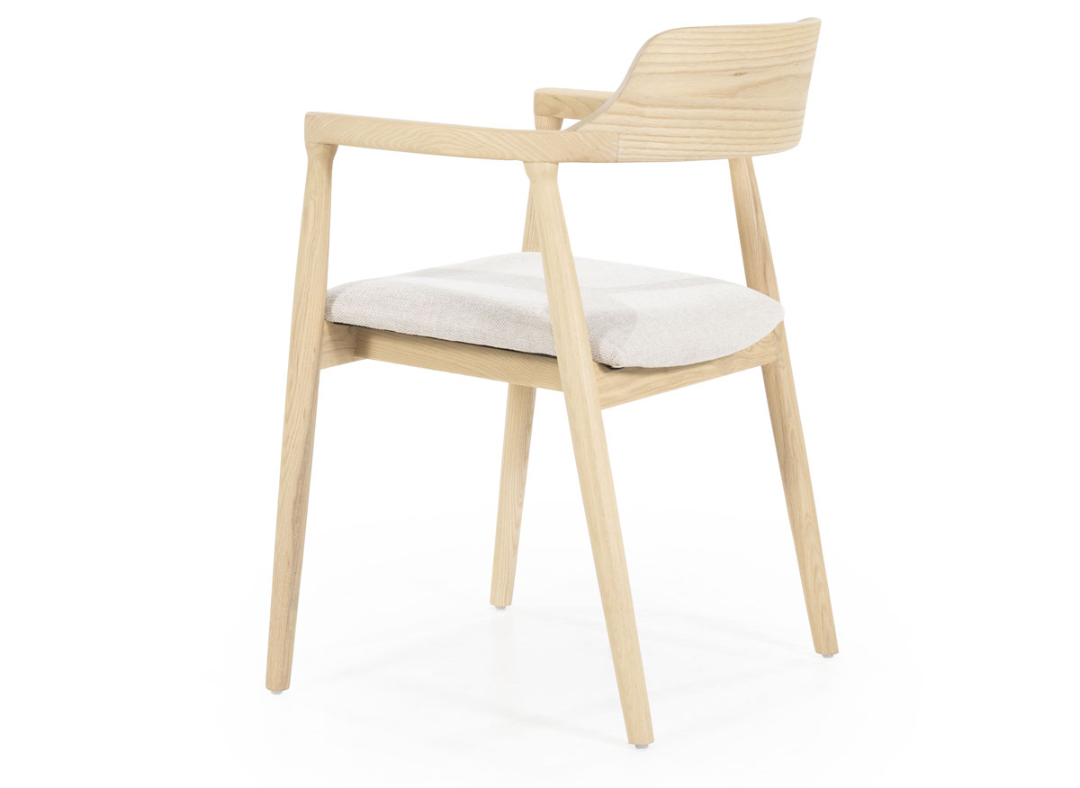 Esszimmerstuhl Stuhl Yorick Armlehnstuhl Esche Holz hellbraun