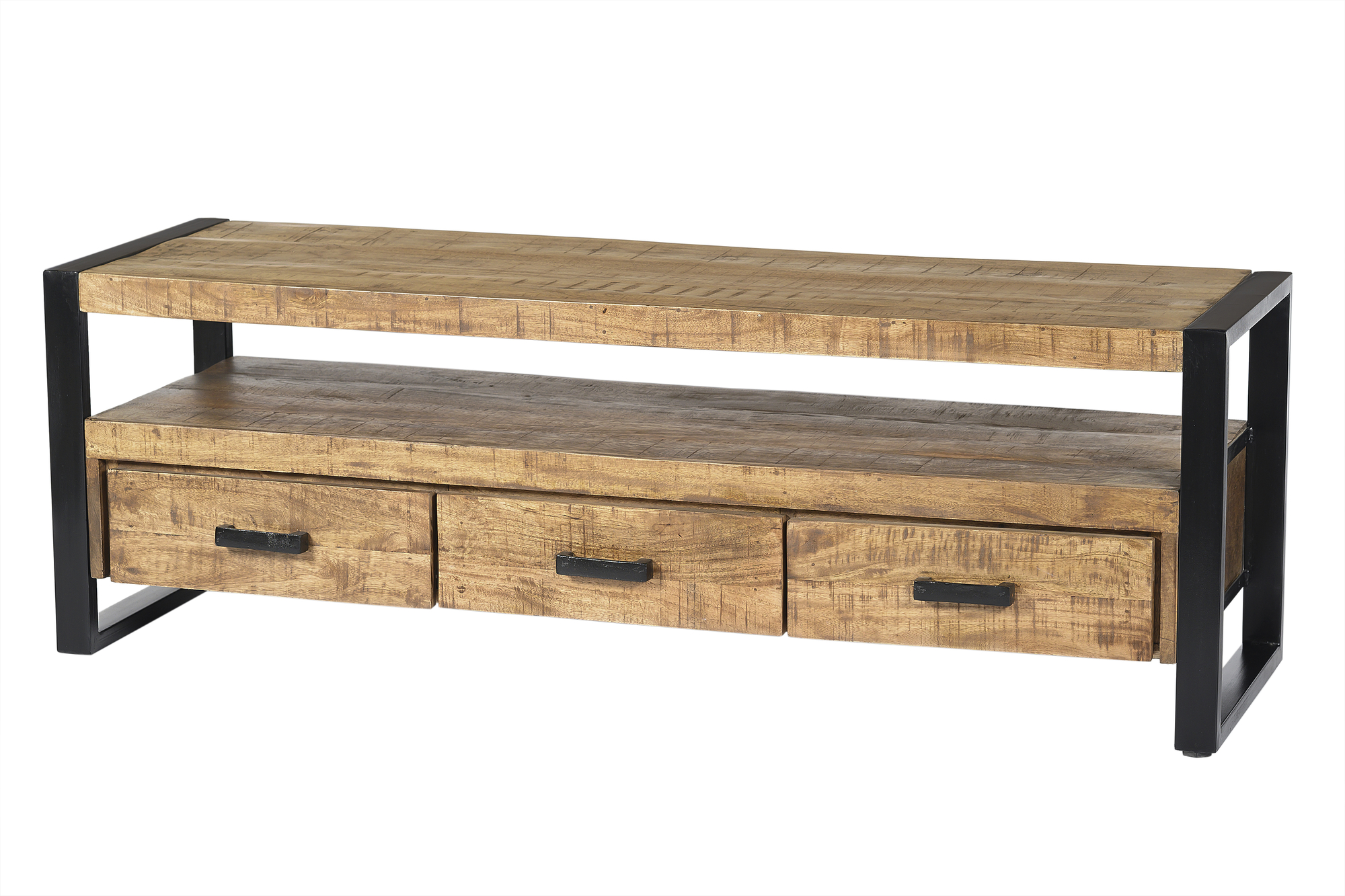 TV Möbel Lowboard Nairobi 150 cm Mangoholz natur  