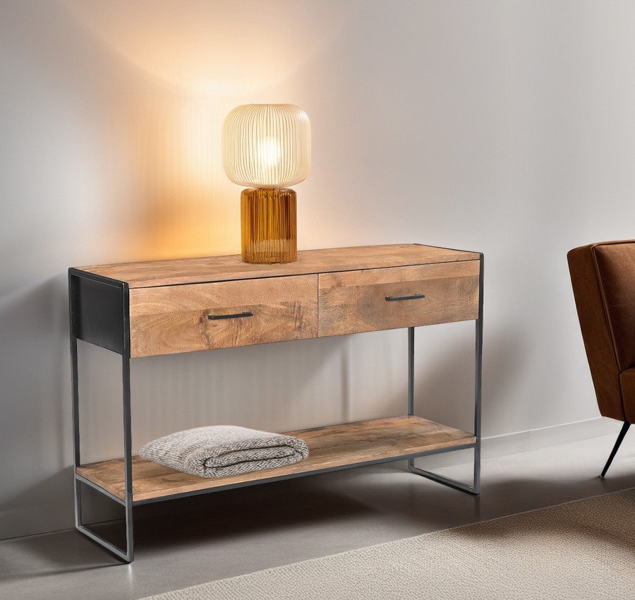 Sideboard Elin 120 cm Mangoholz Konsolentisch