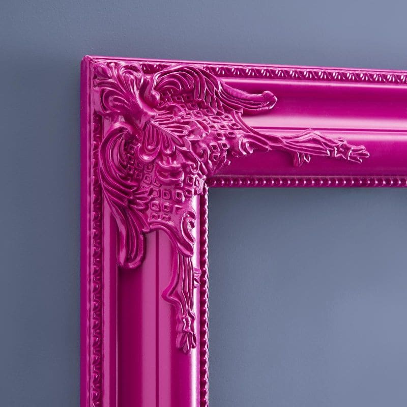 Bilderrahmen Royal Frame Rahmen Dekorahmen Holz magenta