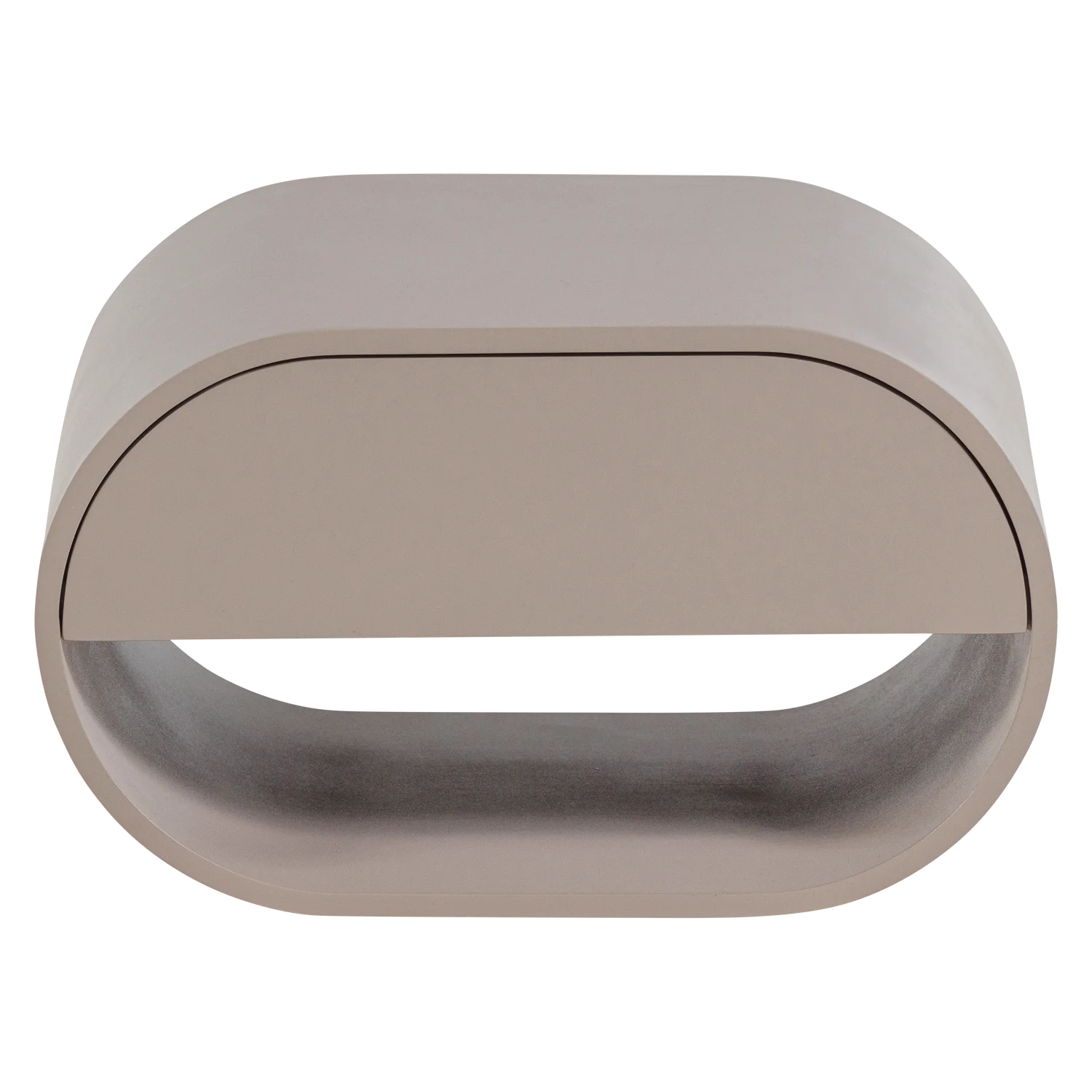 Wandregal Nachtschränkchen MOMO hängend MDF Holzmaserung sandfarben 