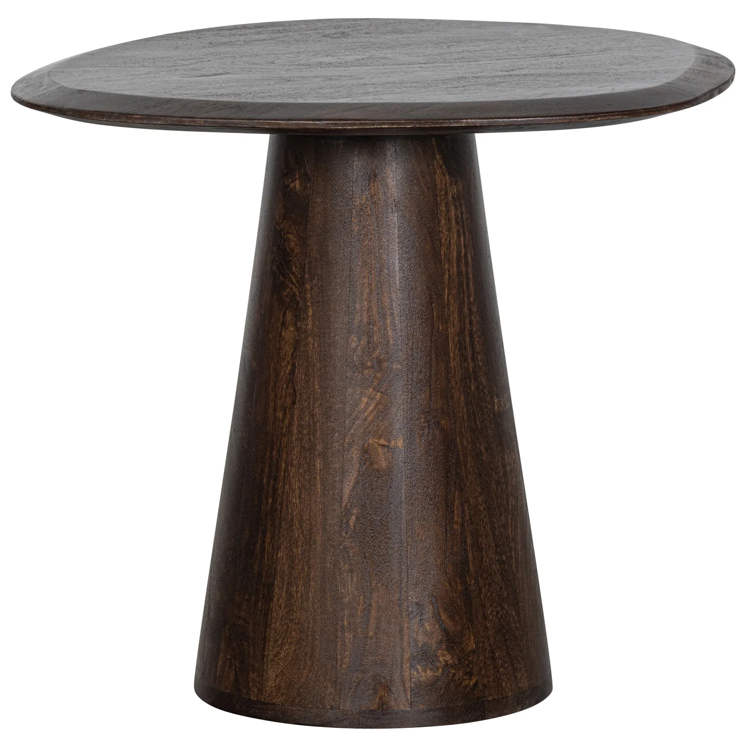 Beistelltisch POSTURE H 51 cm Mangoholz dunkelbraun Couchtisch 