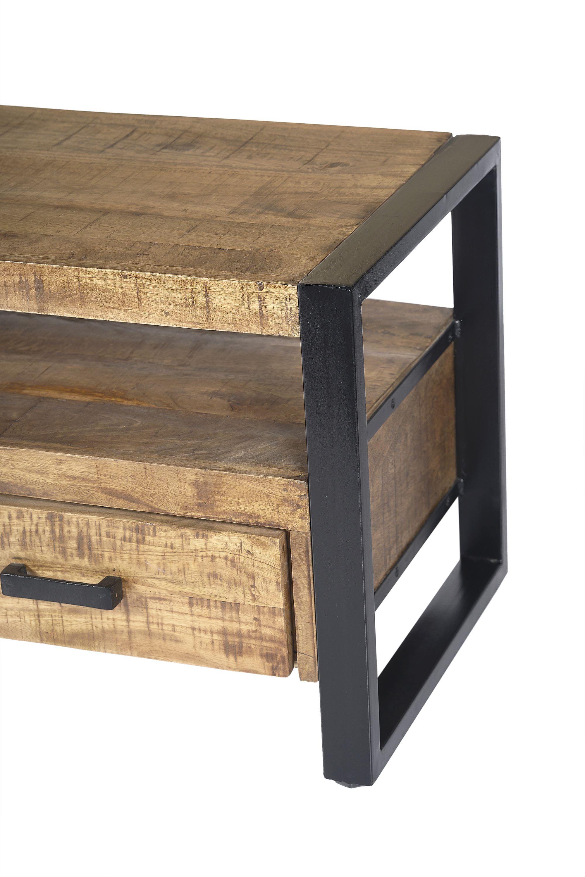 TV Möbel Lowboard Nairobi 150 cm Mangoholz natur  