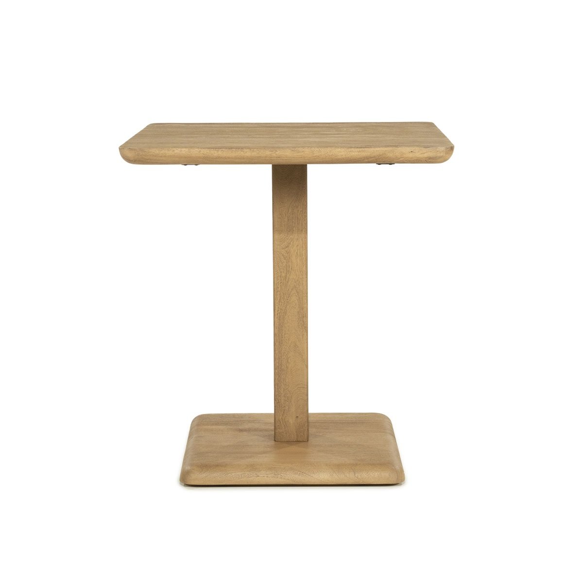 Bistrotisch Florent quadratisch 70 x 70 cm Mango Massivholz brauntöne