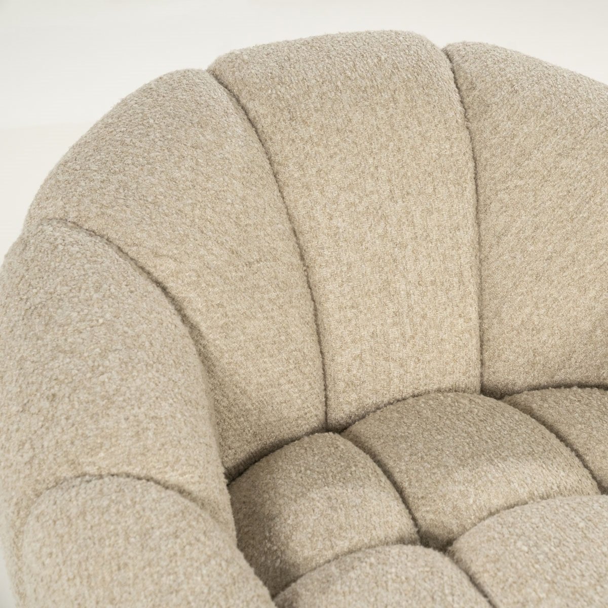 Sessel Tina Stoff beige Drehsessel Relaxsessel Fernsehsessel