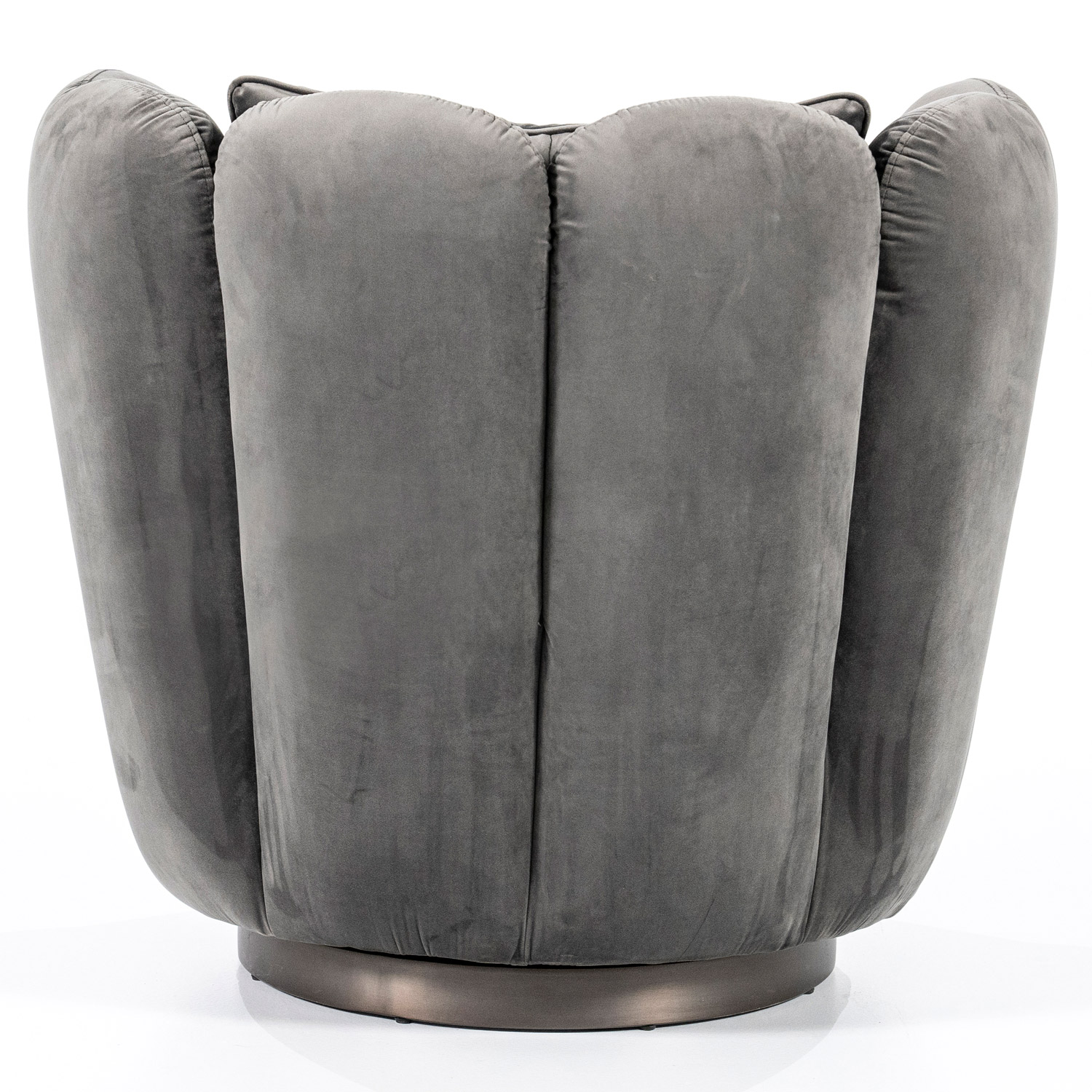 Retro Sessel Maria drehbar Samt Loungesessel