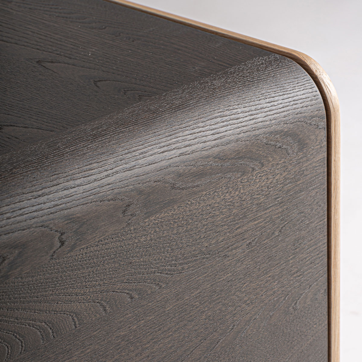 TV Möbel LANEO 220 cm Holzdekor hellbraun Kommode Lowboard