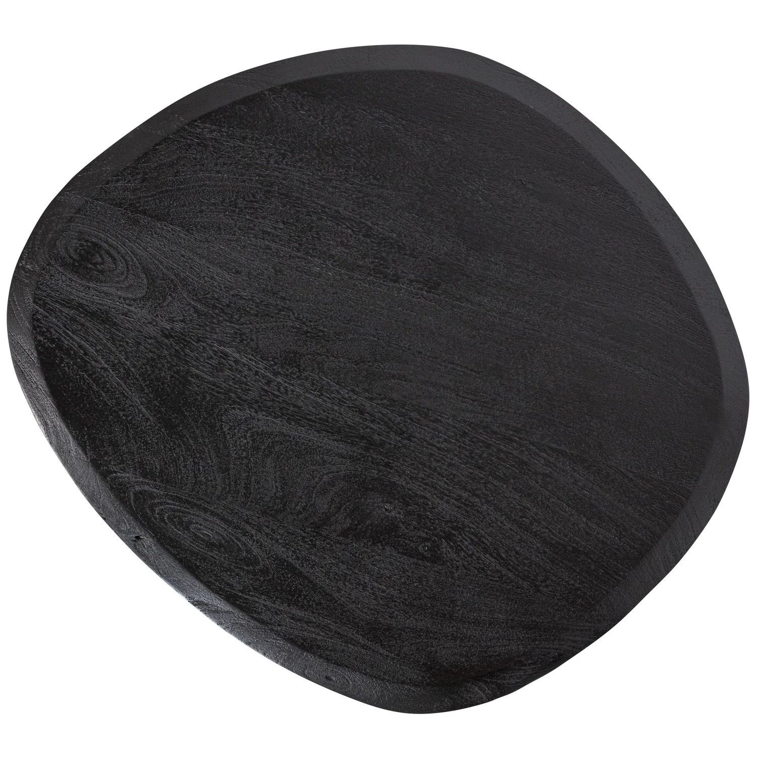 Couchtisch POSTURE 70 x 59 cm Mangoholz mattschwarz