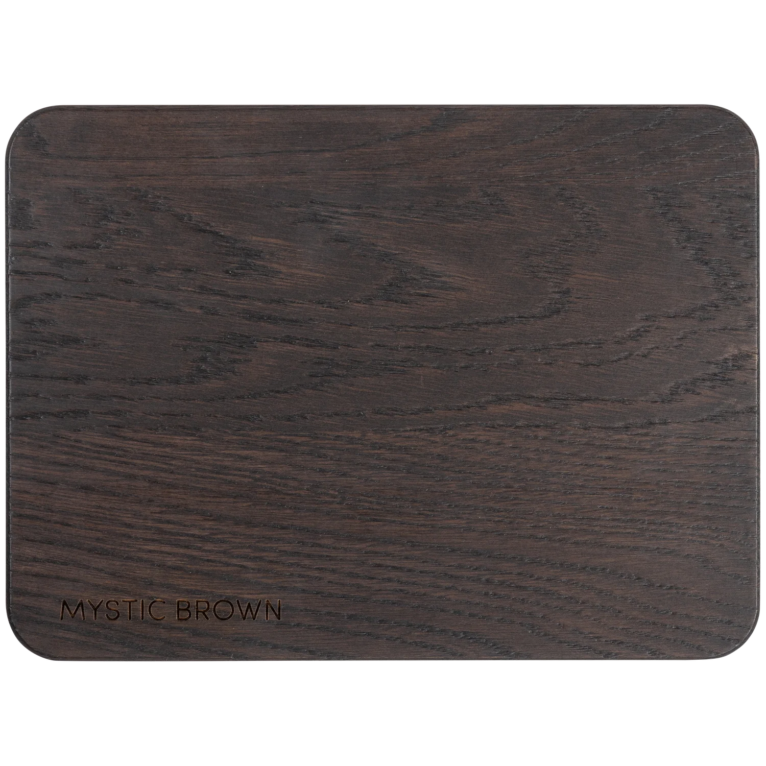Couchtisch TABLO organisch 110 x 60 cm Eiche mystic brown Massivholz Sofatisch