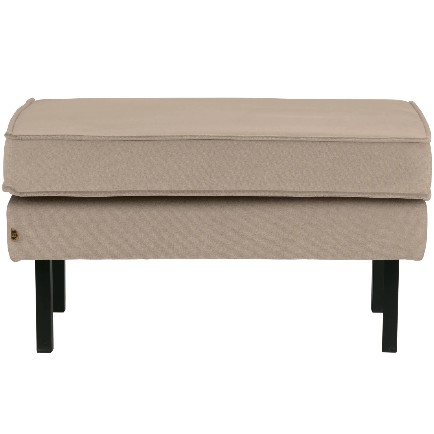 Hocker Fußhocker RODEO Samt Velvet khaki