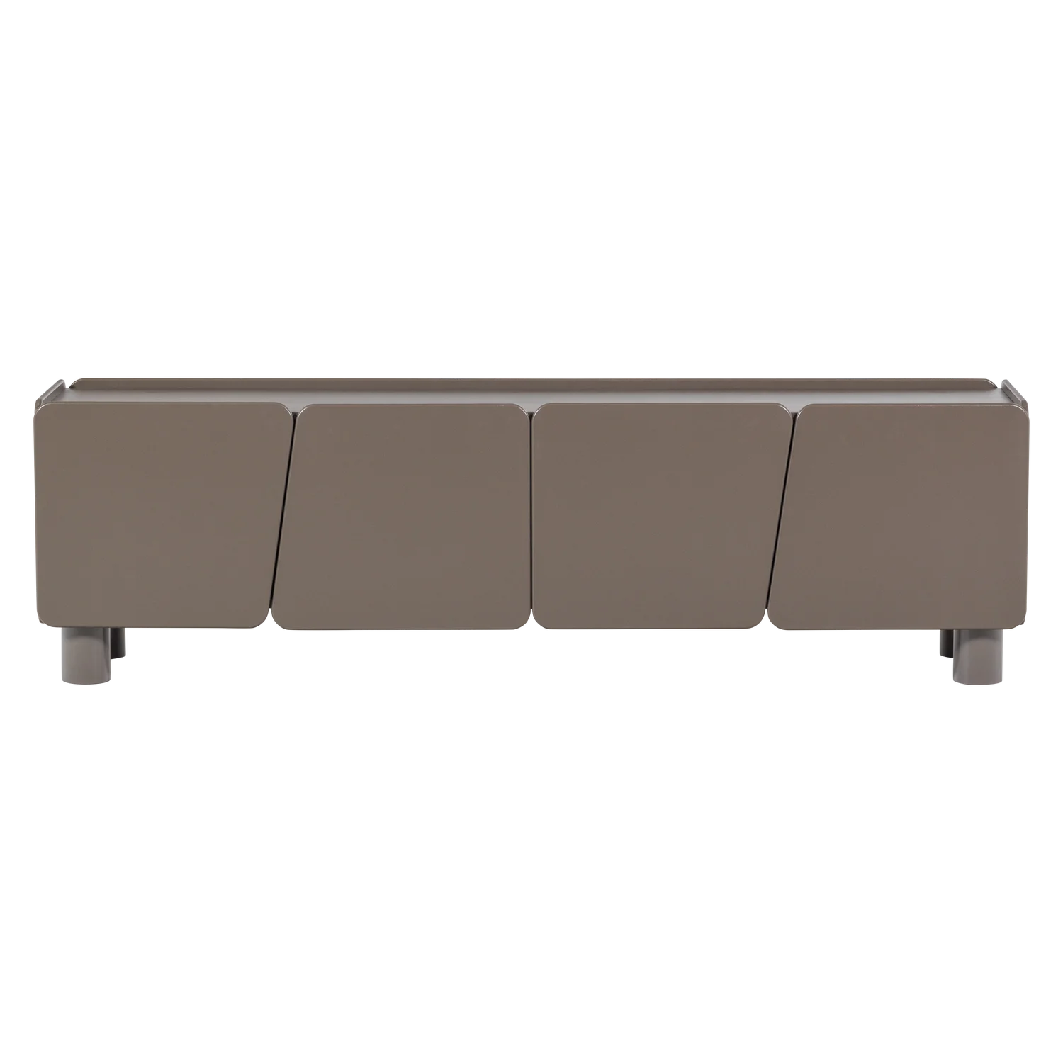 TV Möbel ROOT 200 cm Kiefer Massiv Truffle Braun Lowboard