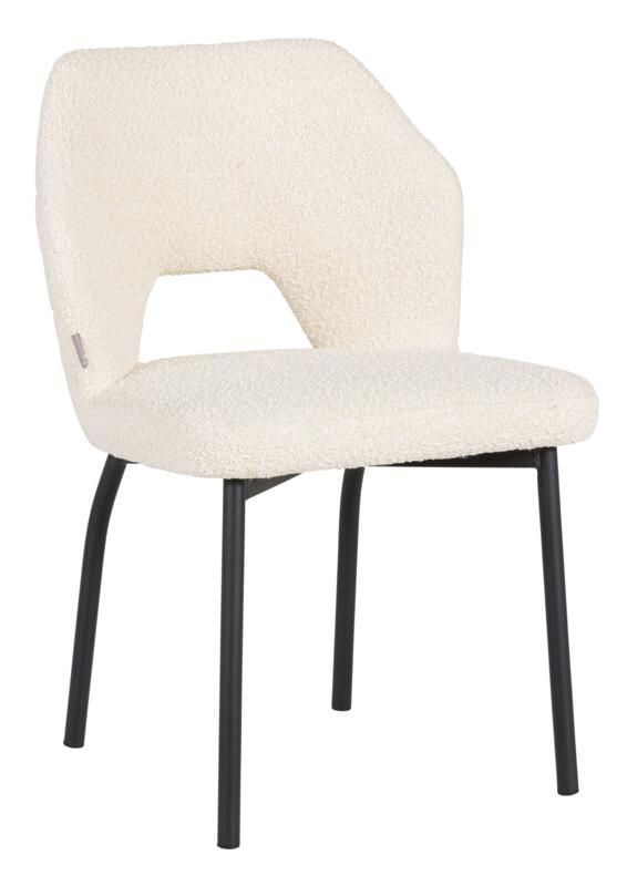 Esszimmerstuhl Bloom Stoff Bouclé naturel