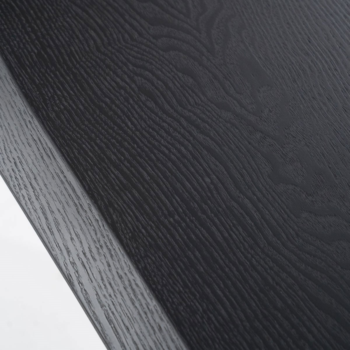 Bartisch Walter 220 x 80 cm Eiche Furnier schwarz