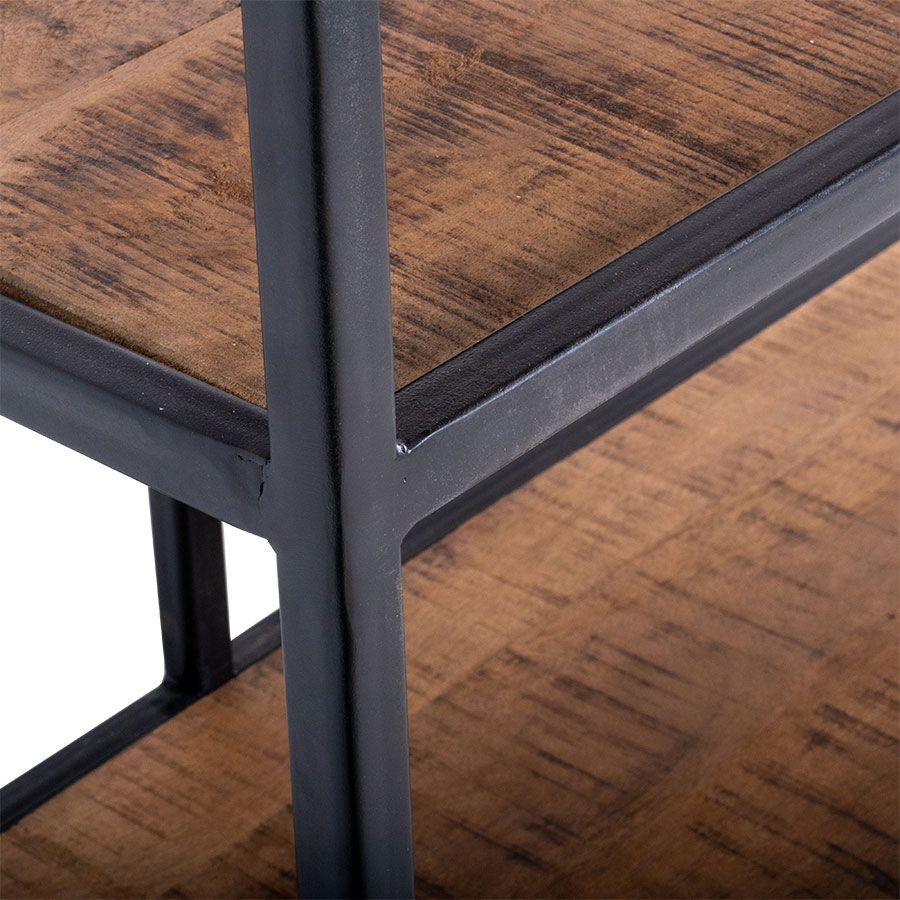 Industrie Regal Bücherregal Ruby B 110 cm Mango Holz