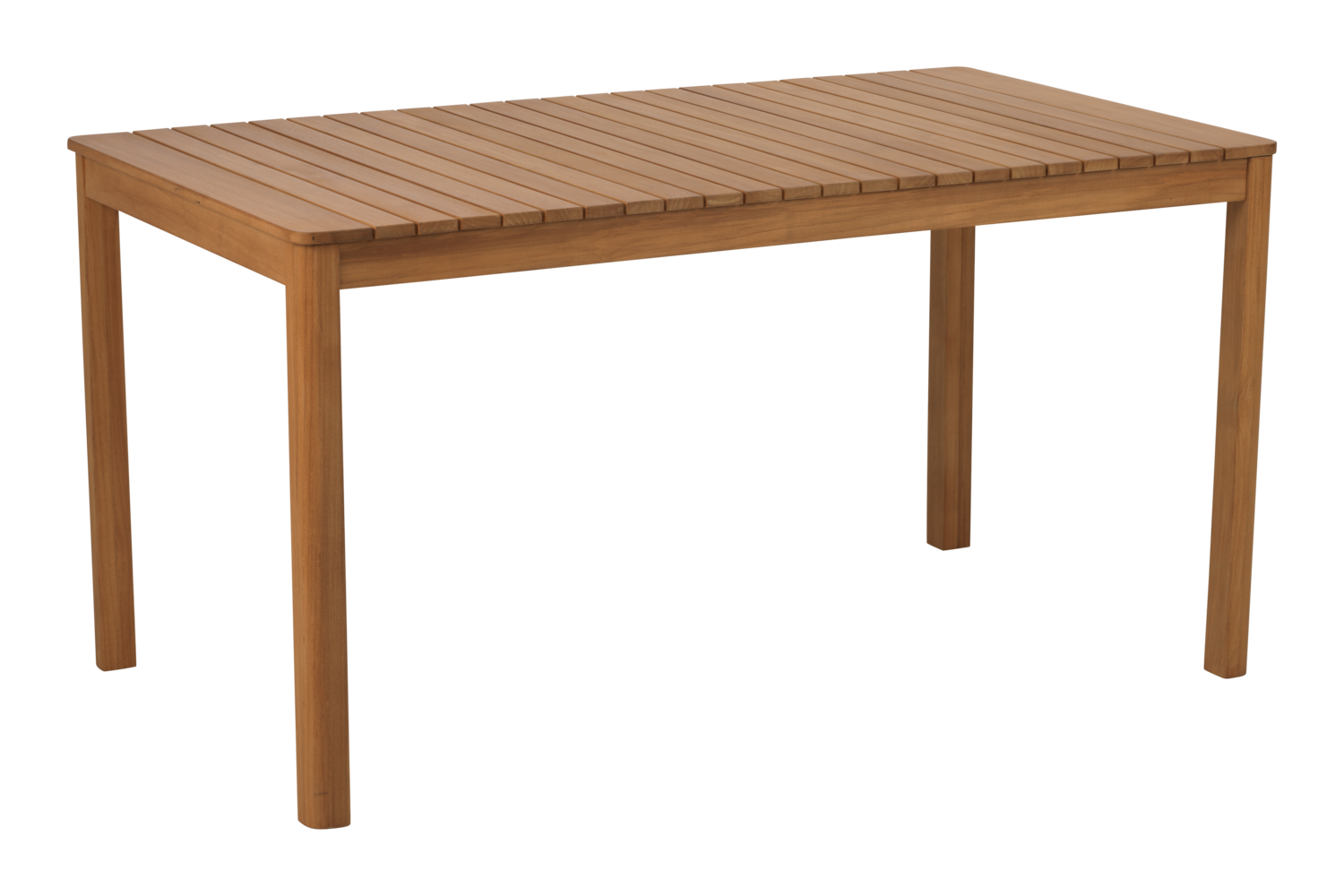 Gartentisch Joe 140 x 80 cm Teakholz natur