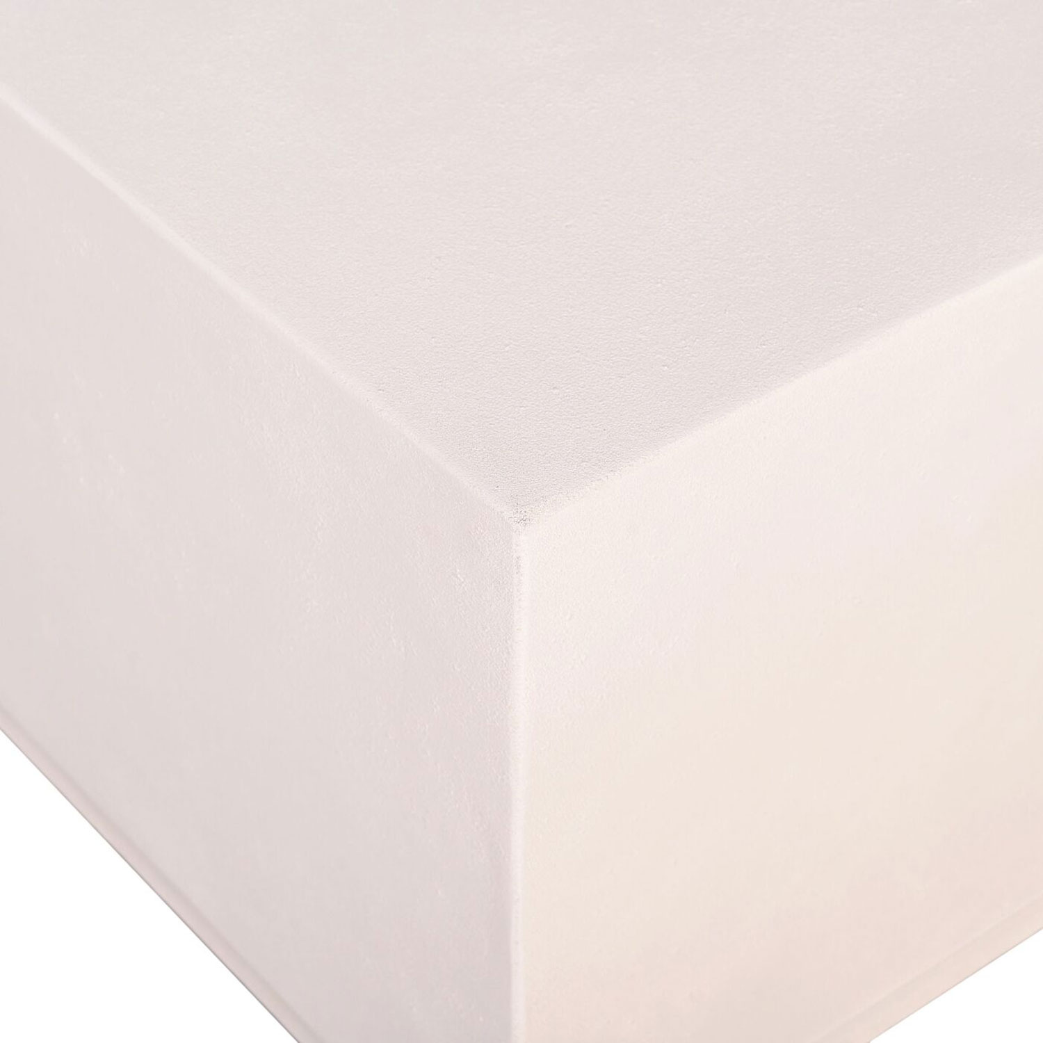 Couchtisch BASIL 90 x 90 cm weiß Beistelltisch