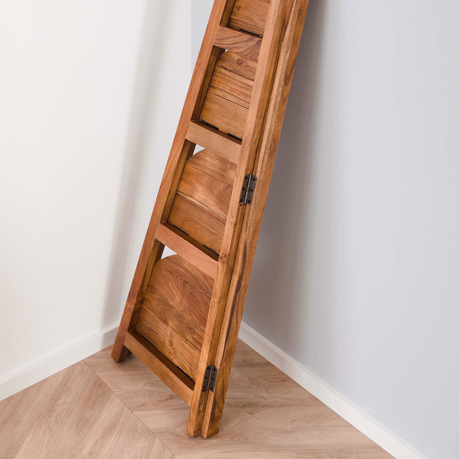 Eckregal MONELE 148 cm Akazie Regal