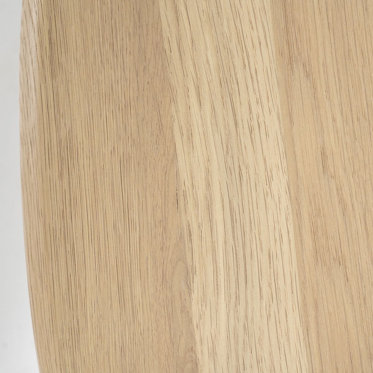 Couchtisch Josh 140 x 60 cm organische Form Eiche Holz Furnier hellbraun