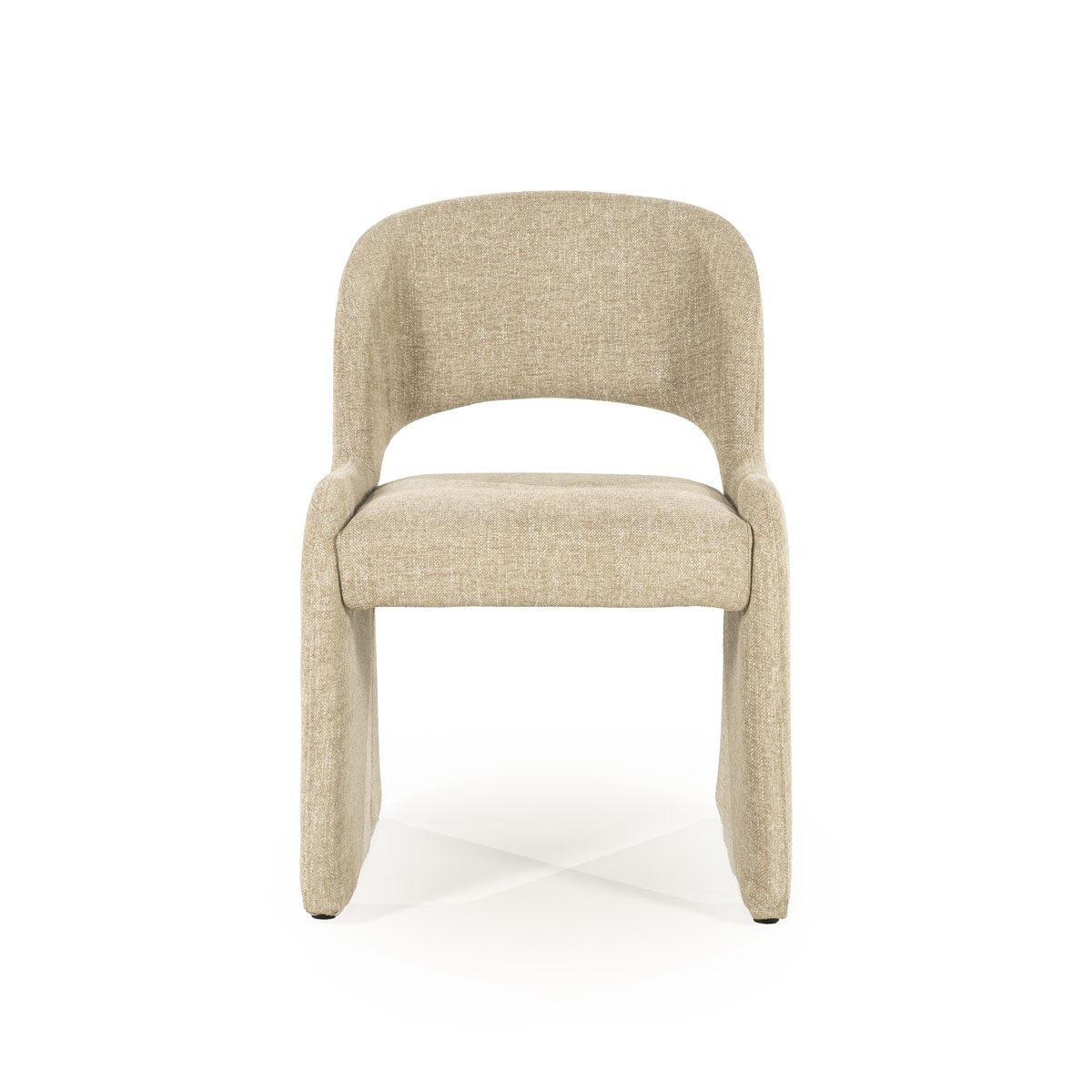 Esszimmerstuhl Odette Stoff taupe