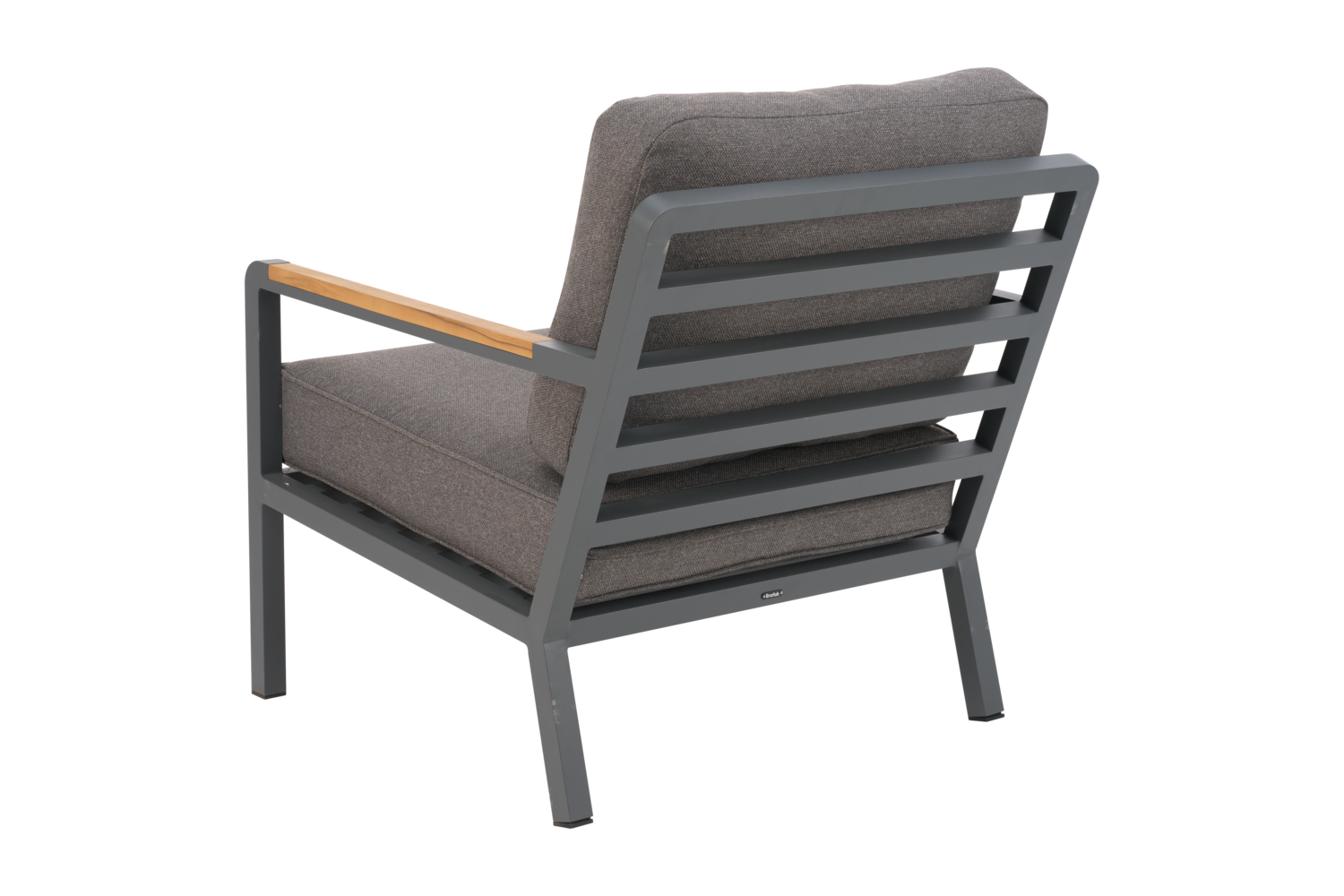 Garten Lounge Set Nova 3 Siter Sofa und 2 Sessel Aluminium anthrazit