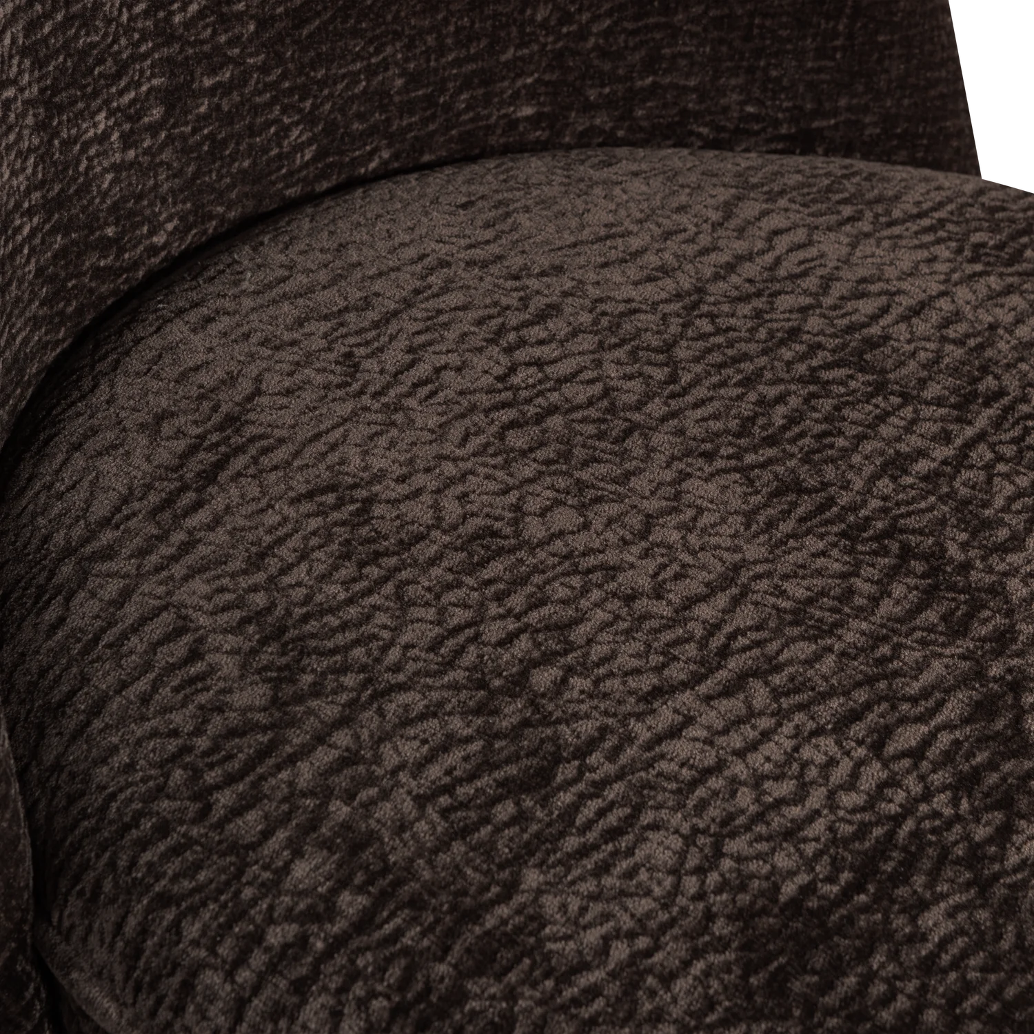 Barhocker Vogue SH 79 cm 3D Chenille dunkelbraun