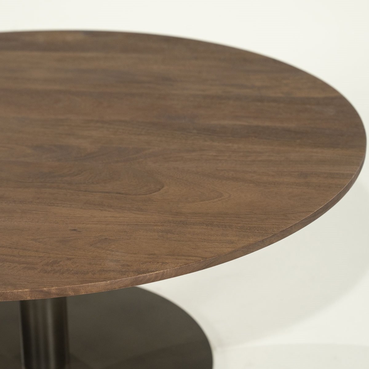 Couchtisch Esila rund Ø 80 cm Mangoholz  