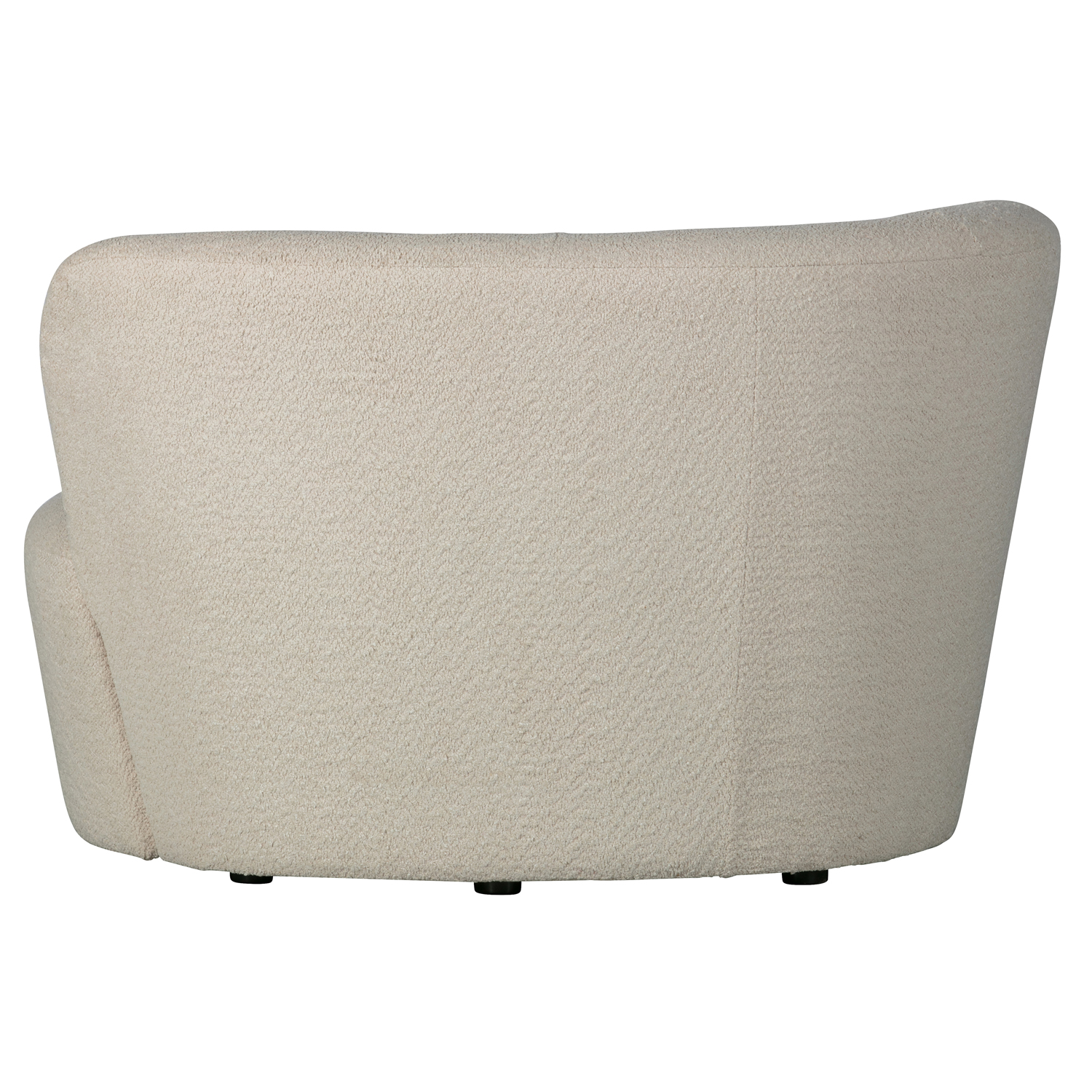 woood kleines Sofa Stone links 112 cm creme Loungesofa
